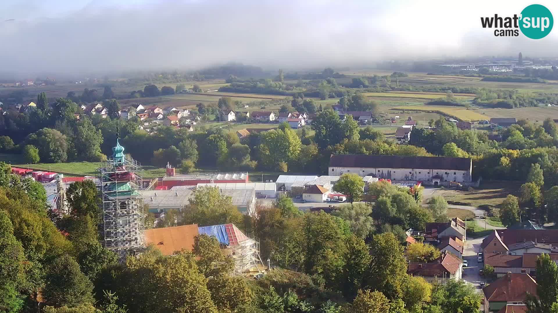 Webcam Karlstadt Burg Dubovac – Liveblick auf das historische Wahrzeichen