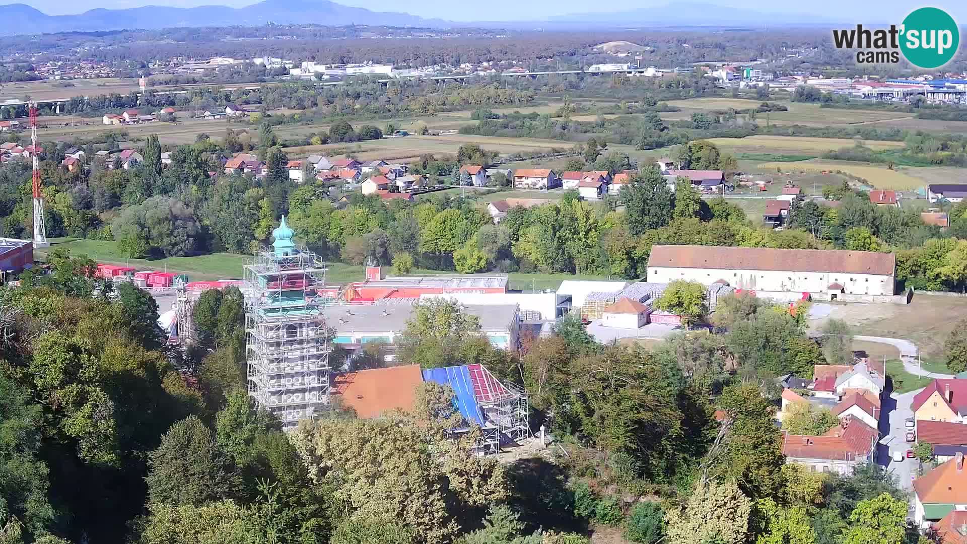 Webcam Castello Dubovac Karlovac – Vista Live sul Castello Storico