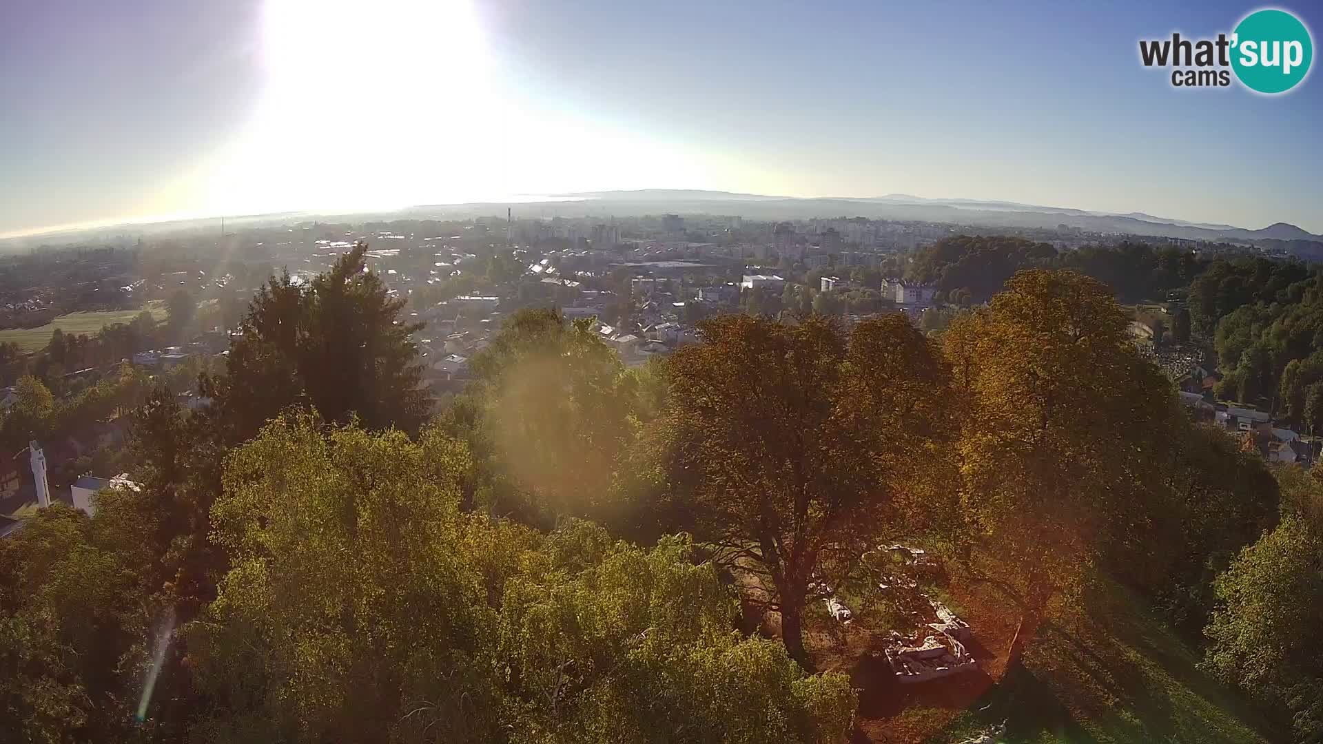 Webcam Karlovac Château Dubovac – Vue en direct de ce monument historique