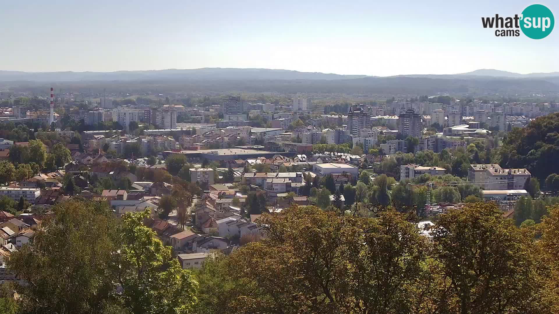 Webcam Karlovac Château Dubovac – Vue en direct de ce monument historique