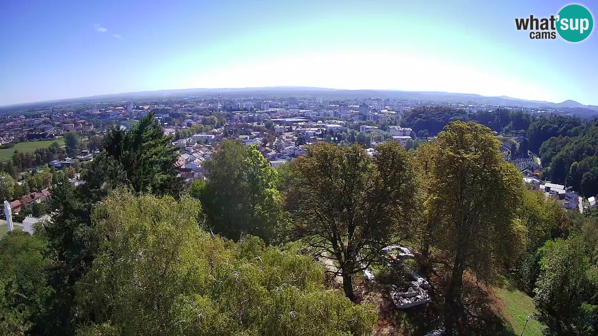 Webcam Karlovac Château Dubovac – Vue en direct de ce monument historique