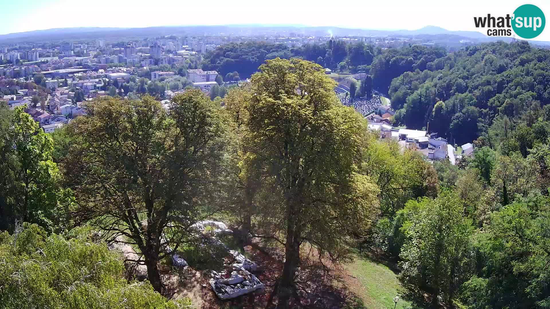 Webcam Karlovac Dubovac Castle – Live View of Karlovac’s Historic Landmark