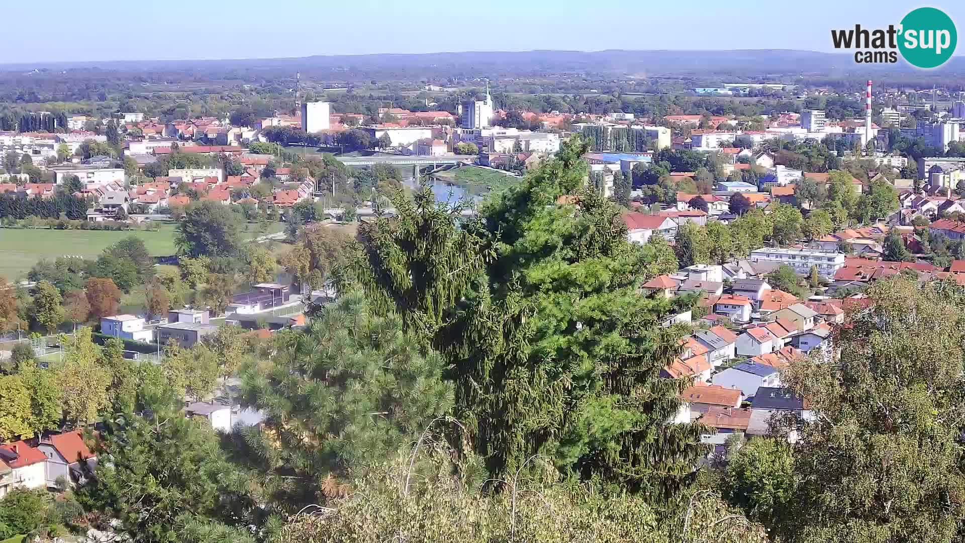 Web kamera Karlovac – Dvorac Dubovac uživo