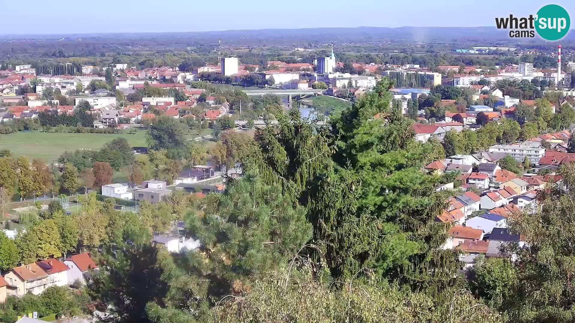 Webcam Karlovac Dubovac Castle – Live View of Karlovac’s Historic Landmark