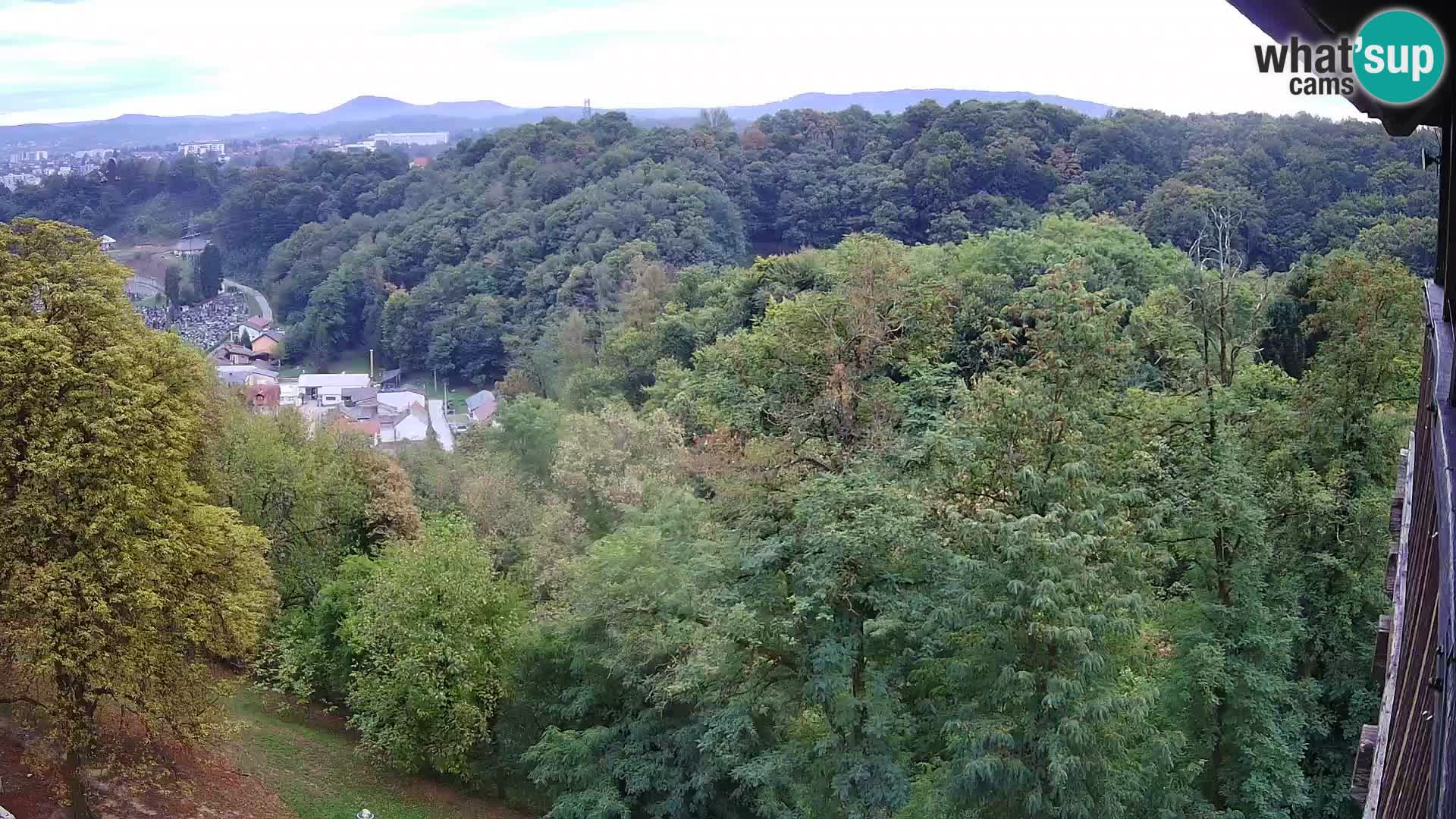 Webcam Castello Dubovac Karlovac – Vista Live sul Castello Storico