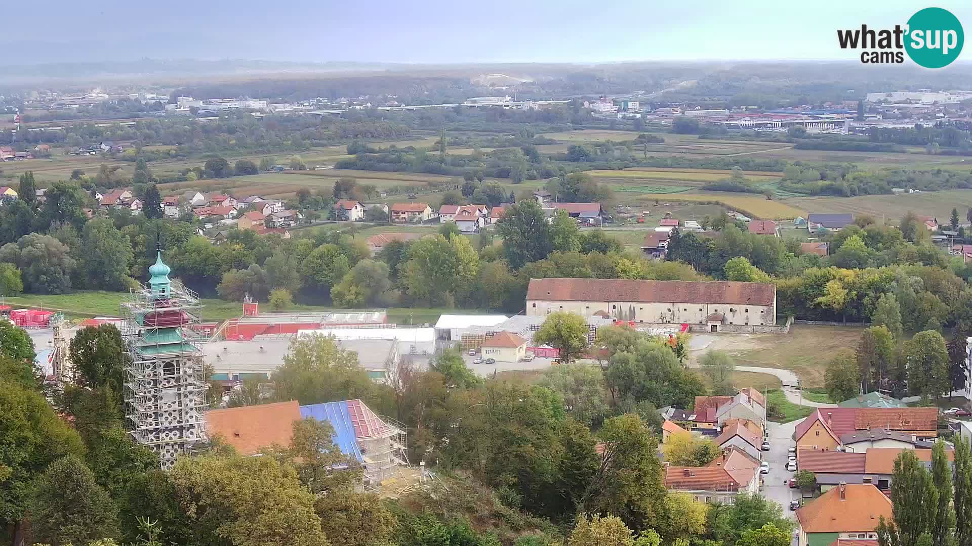 Webcam Karlovac Château Dubovac – Vue en direct de ce monument historique