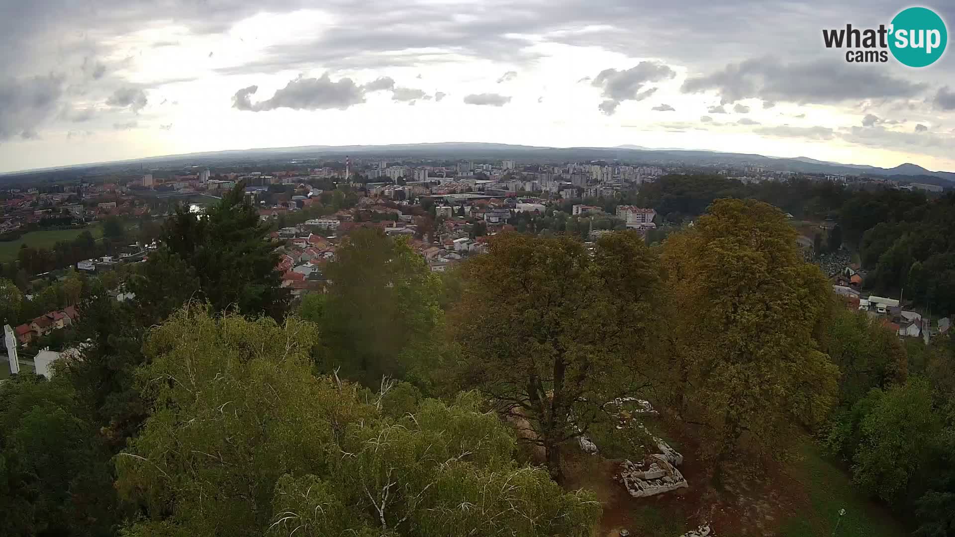 Webcam Karlovac Château Dubovac – Vue en direct de ce monument historique