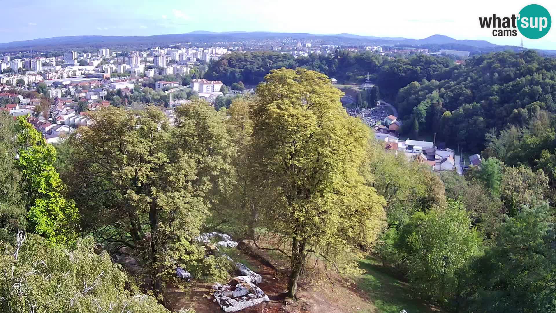 Webcam Karlovac Dubovac Castle – Live View of Karlovac’s Historic Landmark