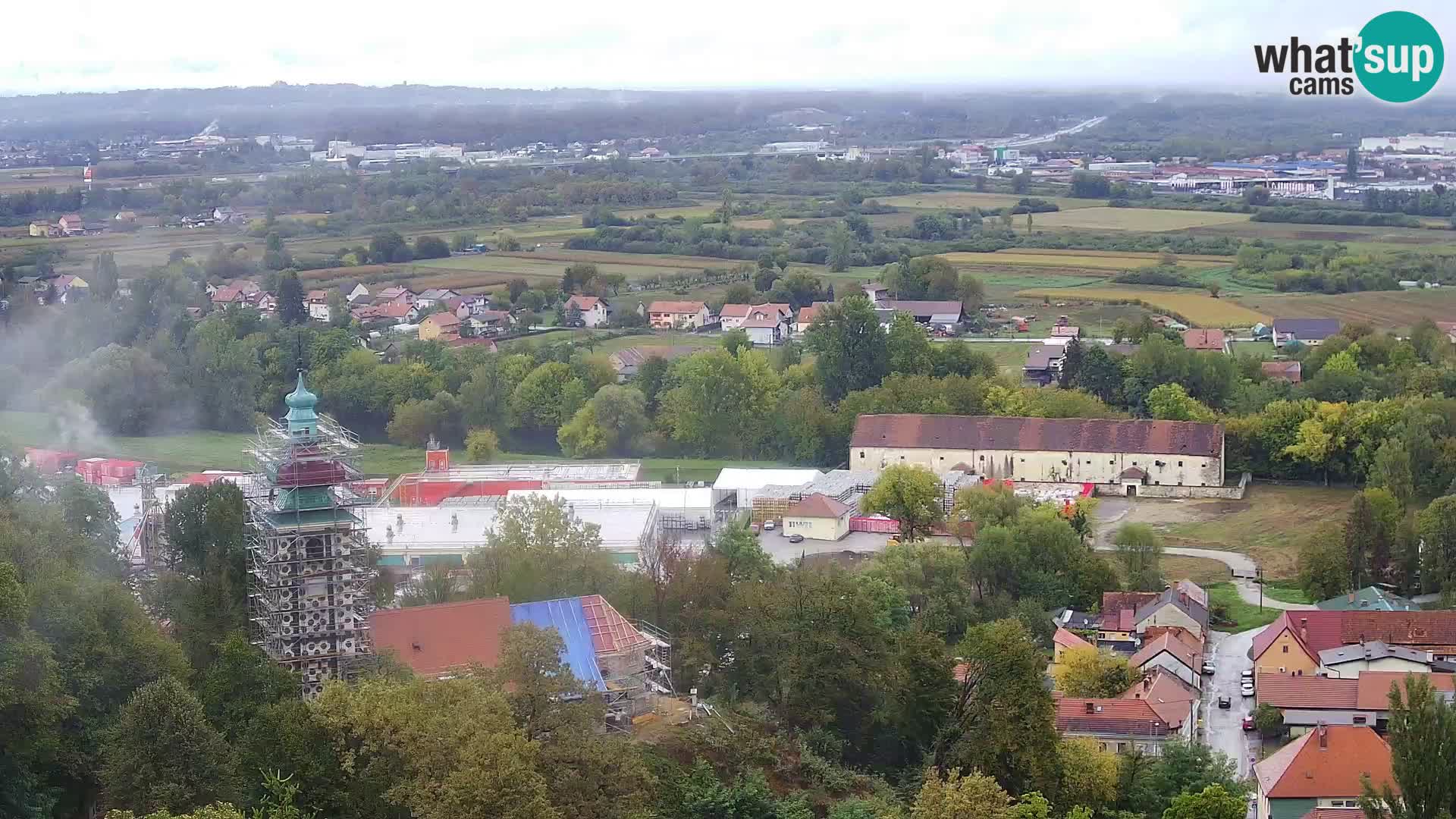 Webcam Karlovac Dubovac Castle – Live View of Karlovac’s Historic Landmark