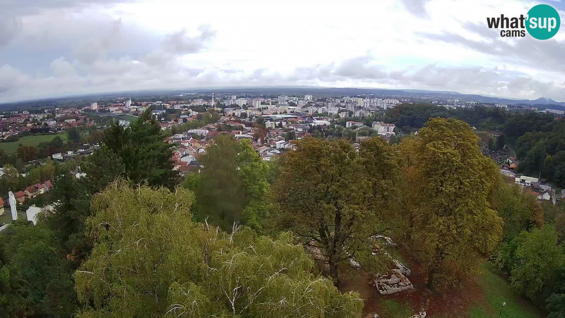Webcam Karlovac Château Dubovac – Vue en direct de ce monument historique