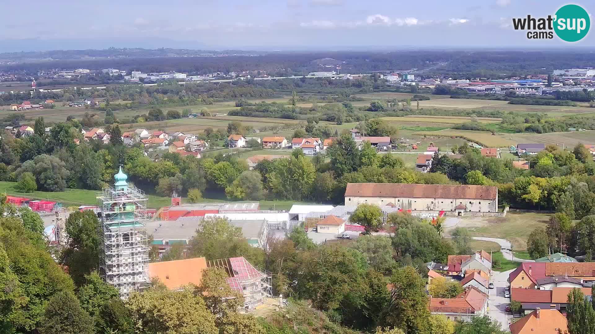 Webcam Karlovac Dubovac Castle – Live View of Karlovac’s Historic Landmark