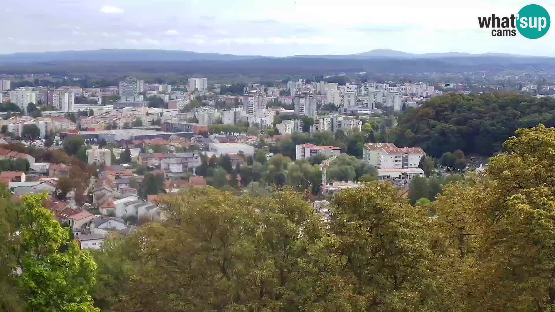 Webcam Karlovac Château Dubovac – Vue en direct de ce monument historique