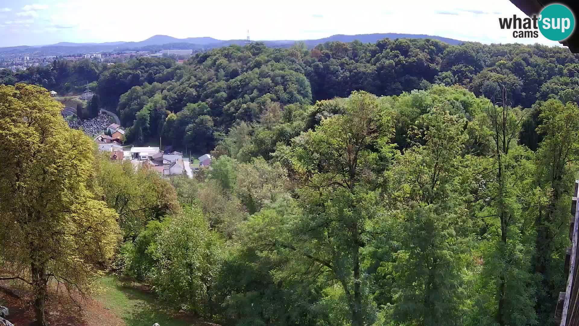 Web kamera Karlovac – Dvorac Dubovac uživo