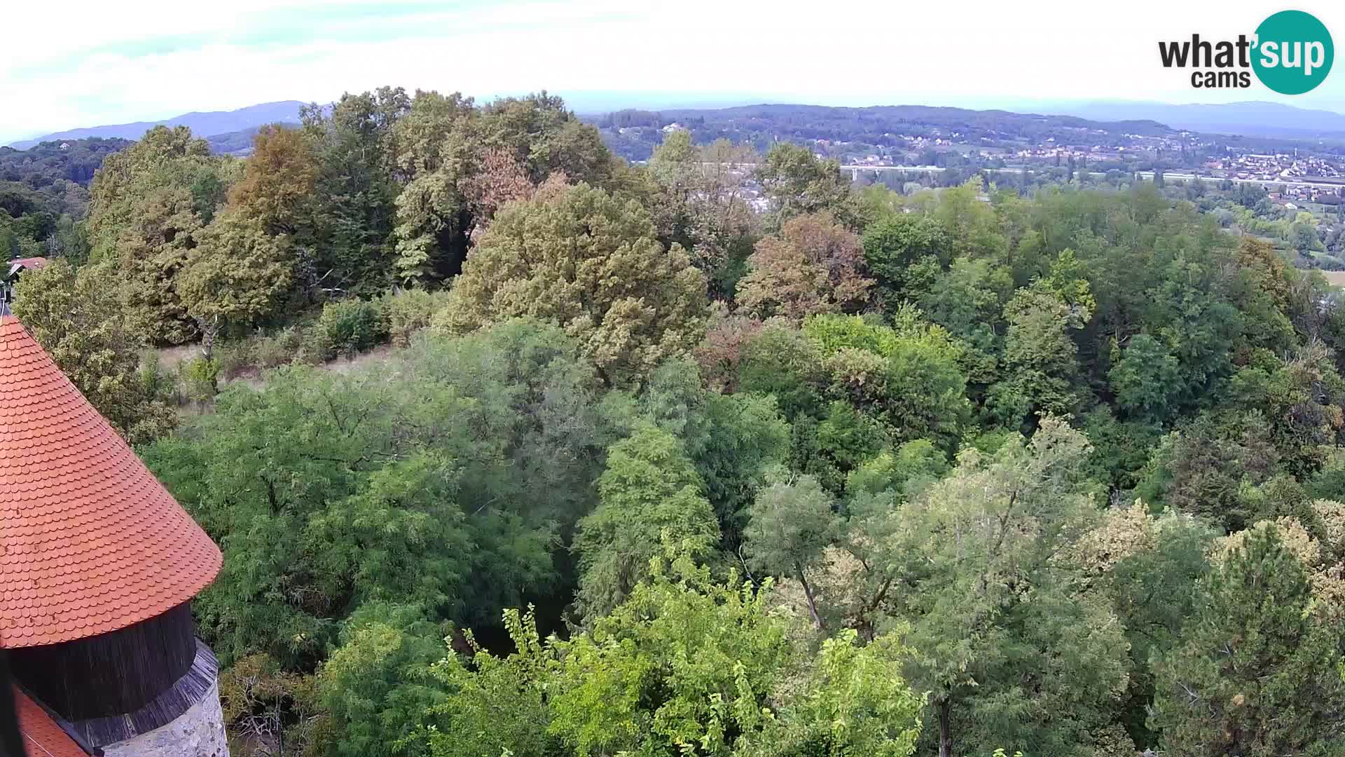 Webcam Karlovac Château Dubovac – Vue en direct de ce monument historique