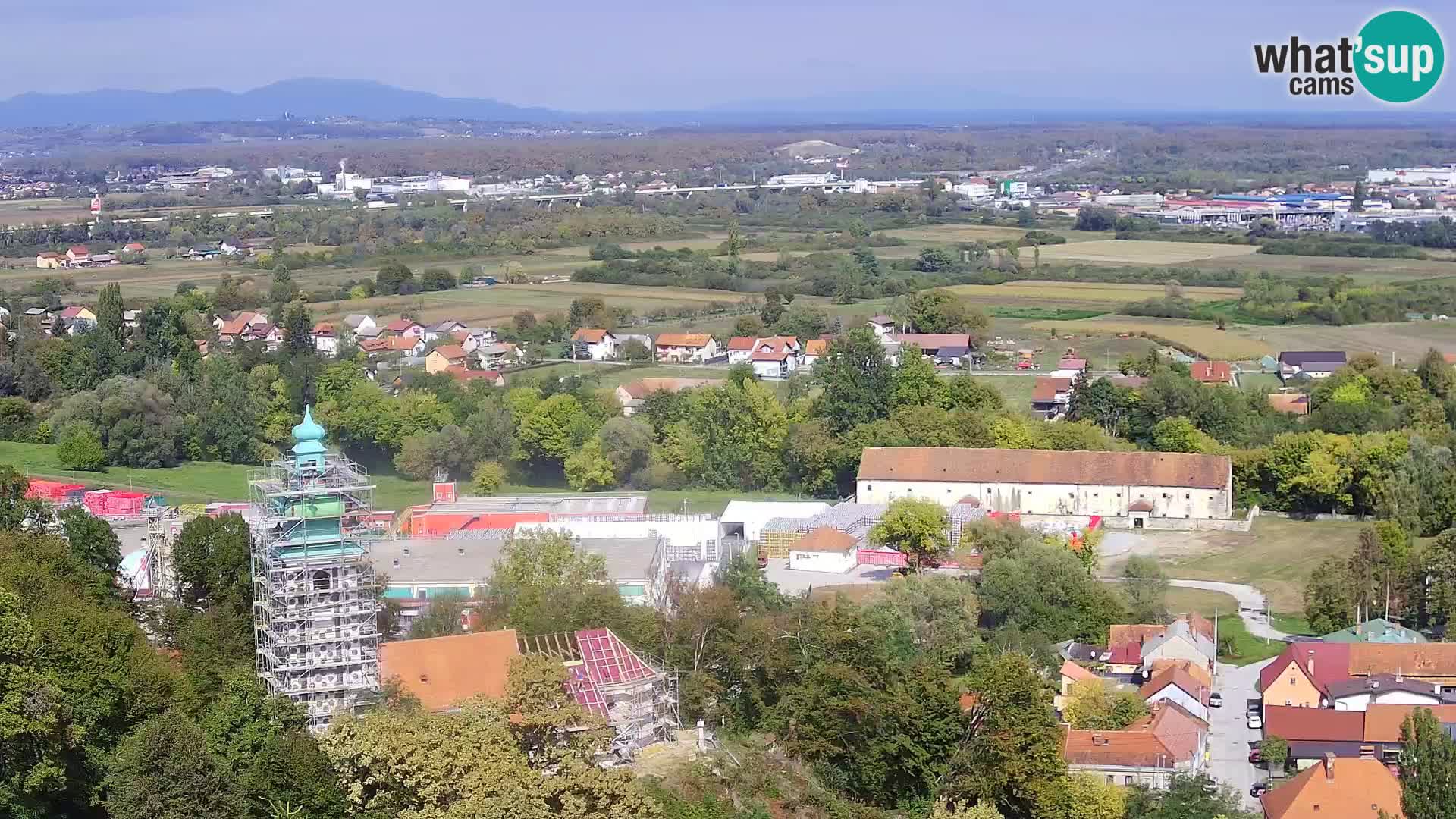 Webcam Karlovac Château Dubovac – Vue en direct de ce monument historique