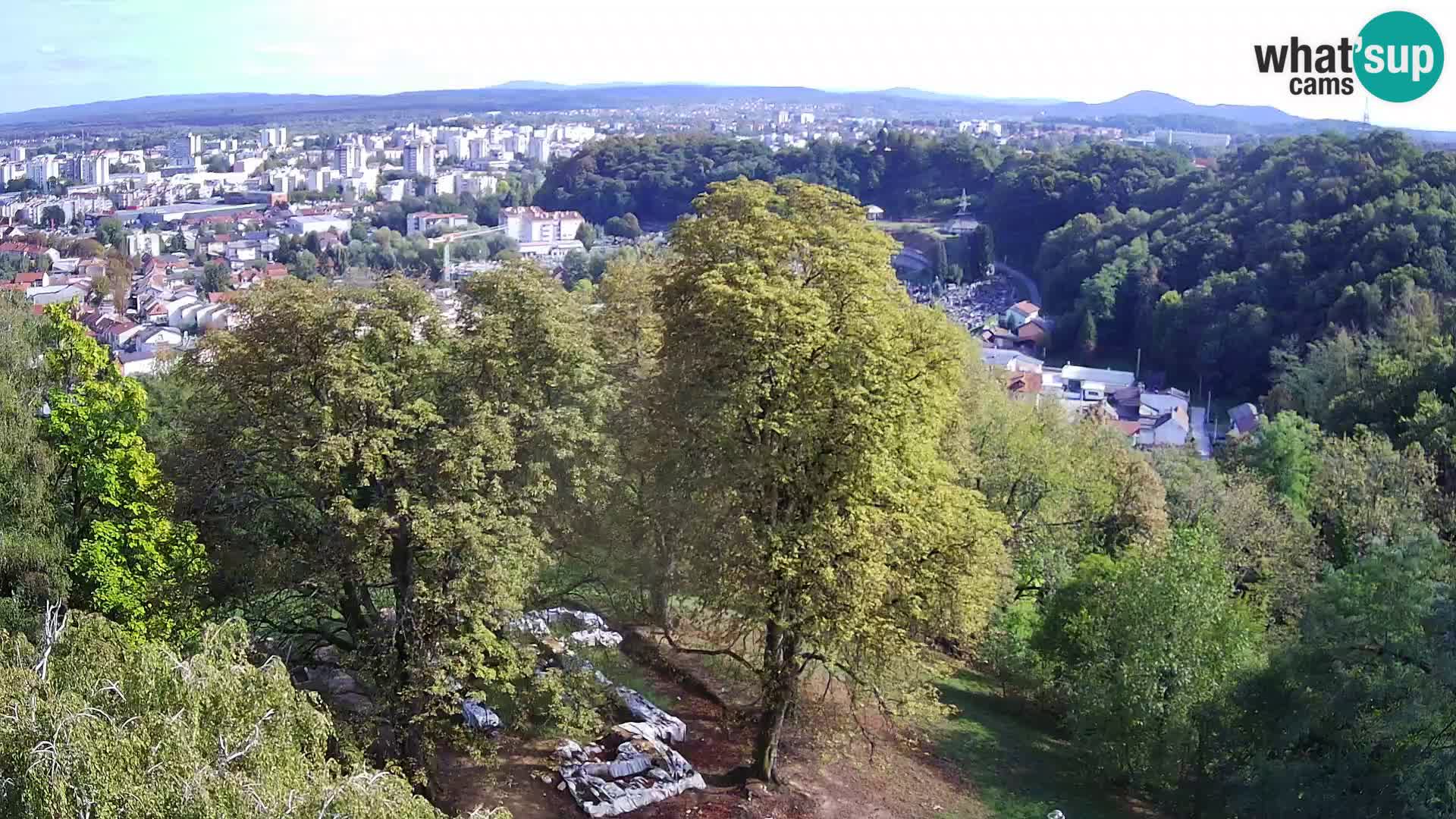 Webcam Karlovac Dubovac Castle – Live View of Karlovac’s Historic Landmark