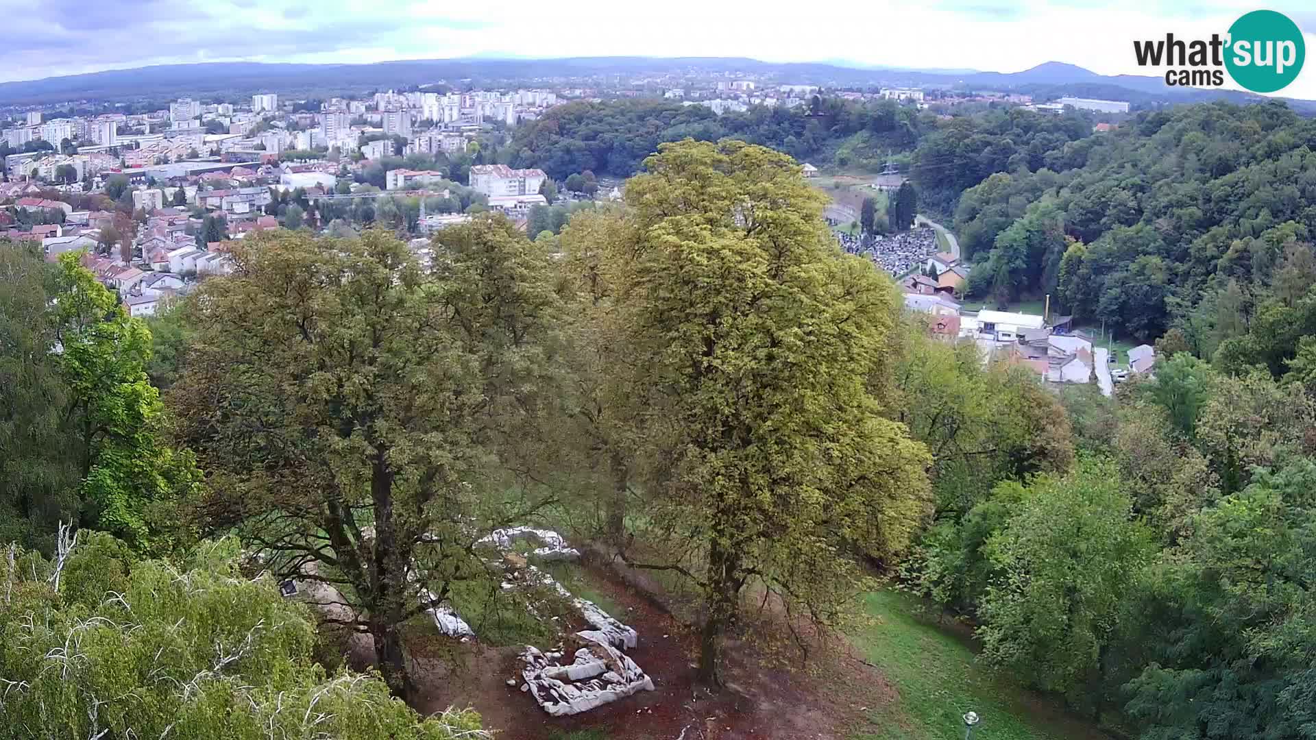Webcam Karlovac Dubovac Castle – Live View of Karlovac’s Historic Landmark