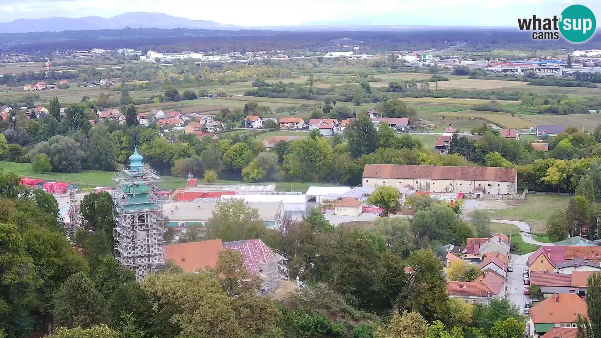 Webcam Castello Dubovac Karlovac – Vista Live sul Castello Storico