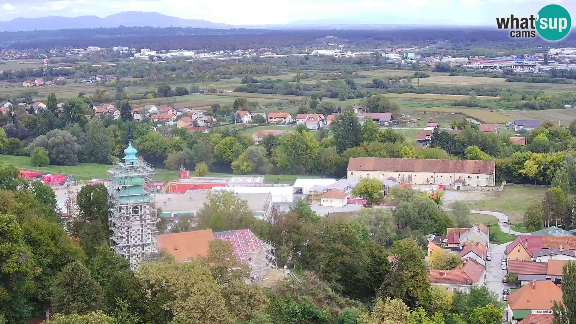 Webcam Karlovac Dubovac Castle – Live View of Karlovac’s Historic Landmark