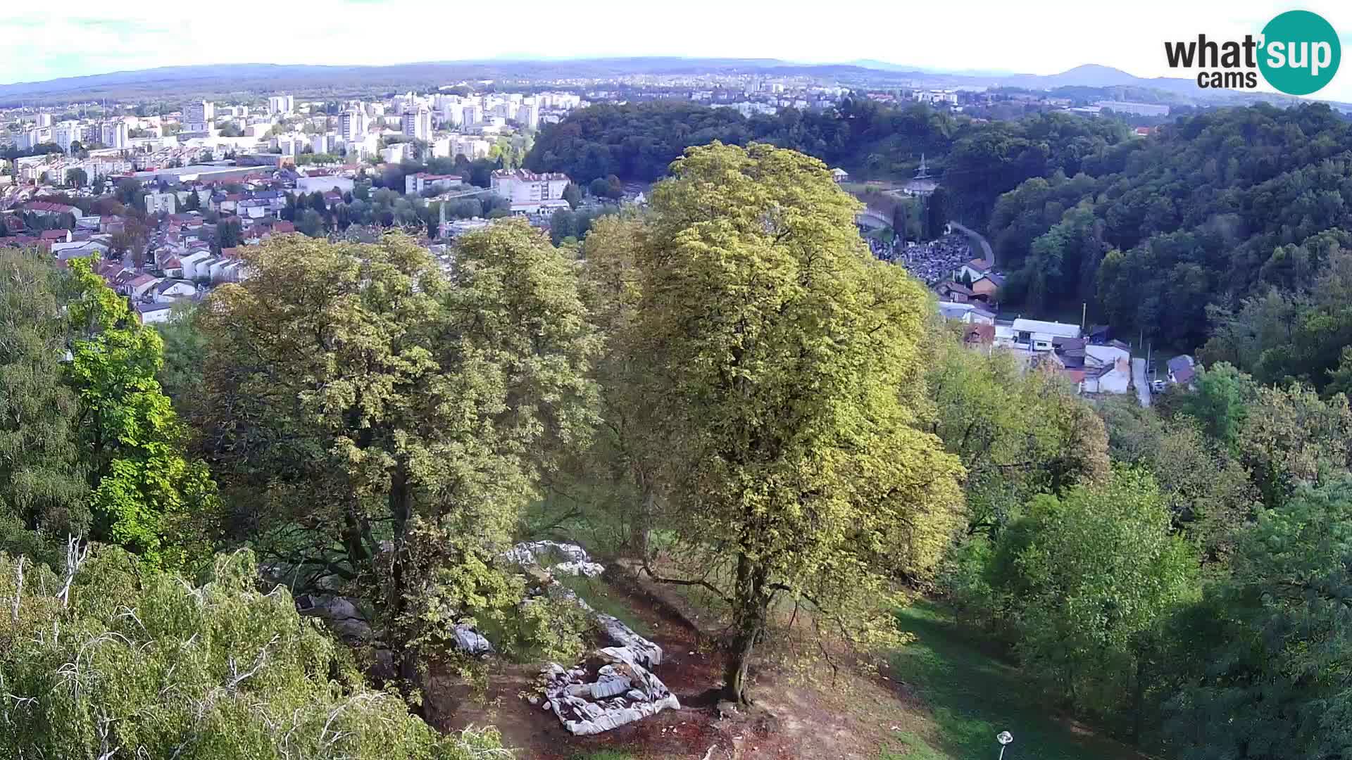 Webcam Karlovac Dubovac Castle – Live View of Karlovac’s Historic Landmark