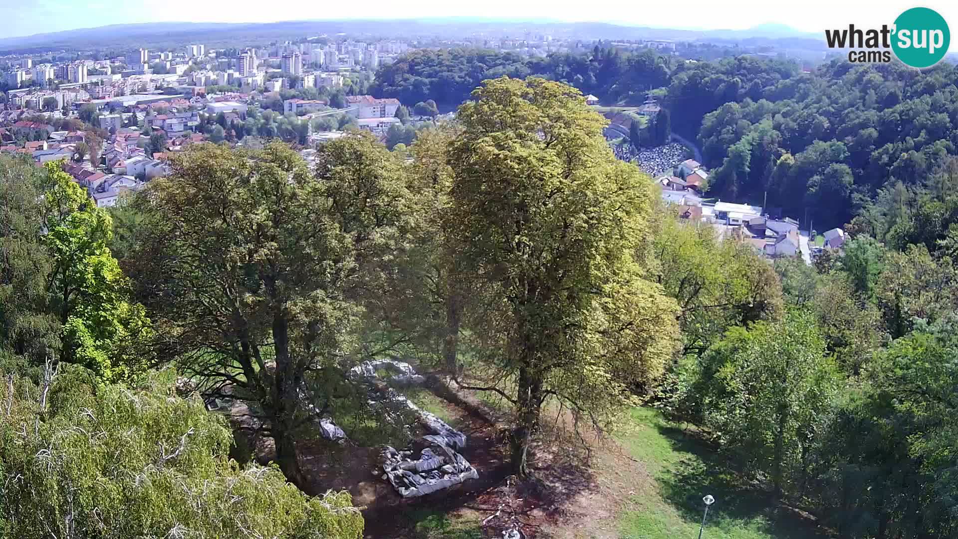 Webcam Karlovac Dubovac Castle – Live View of Karlovac’s Historic Landmark