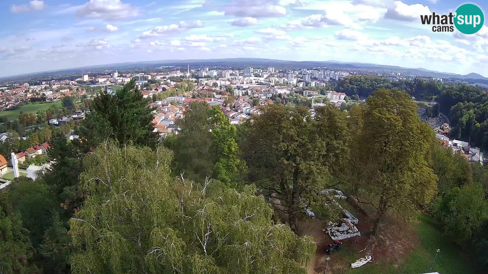 Webcam Castello Dubovac Karlovac – Vista Live sul Castello Storico