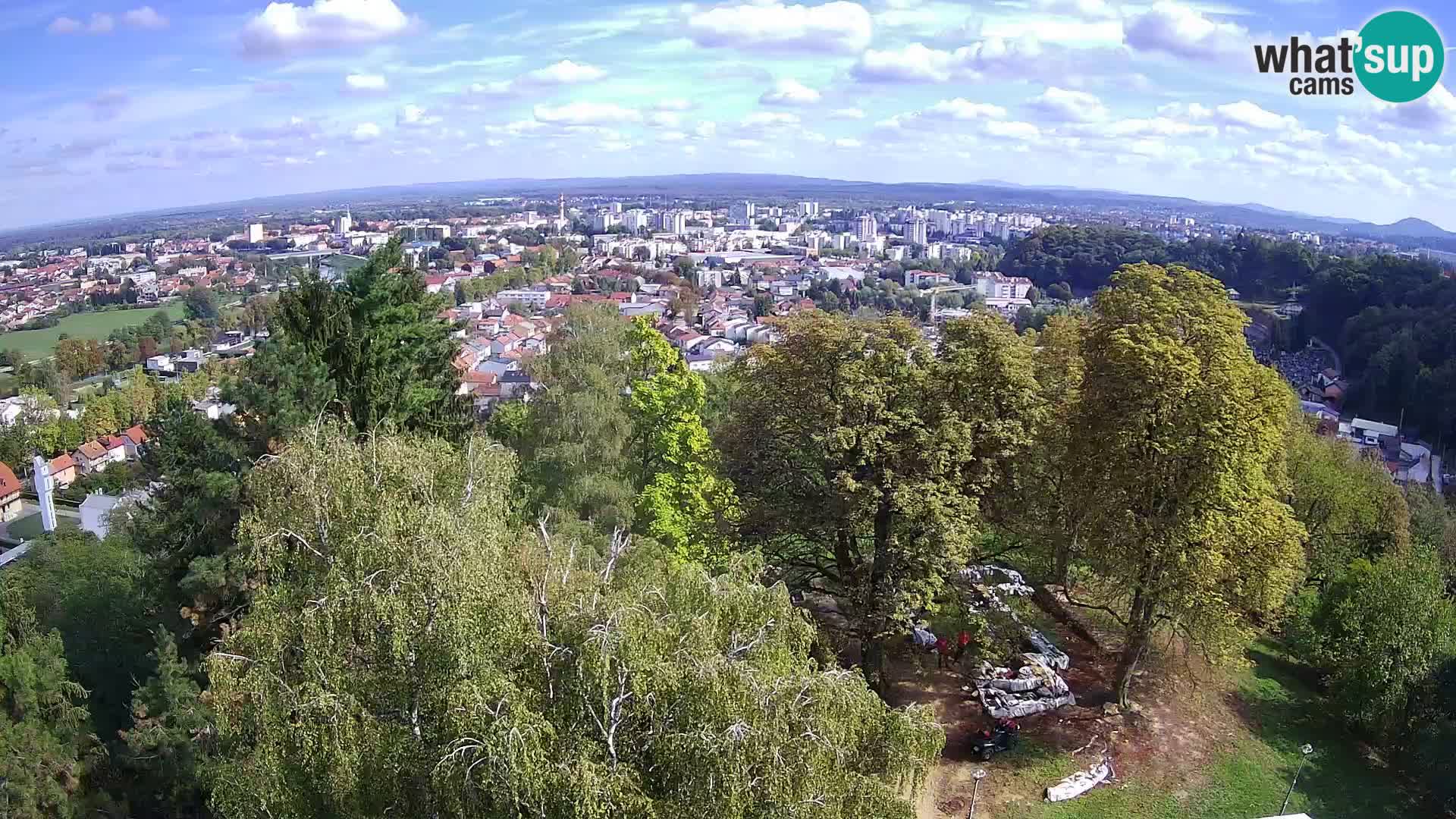 Webcam Castello Dubovac Karlovac – Vista Live sul Castello Storico