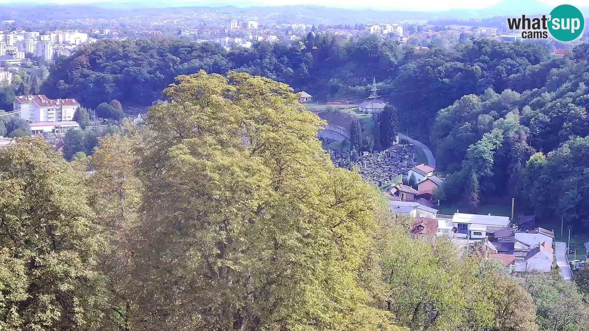 Webcam Karlovac Château Dubovac – Vue en direct de ce monument historique
