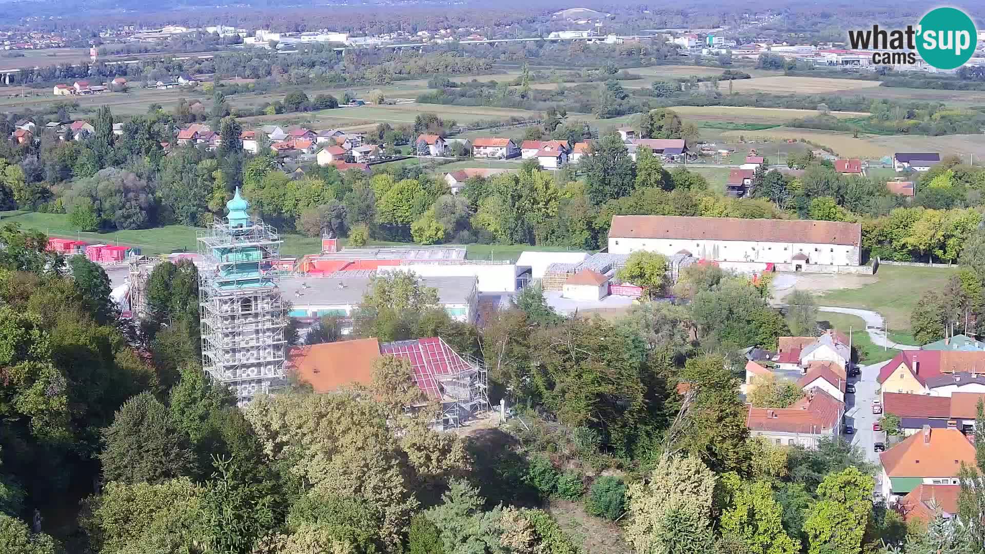 Webcam Karlovac Château Dubovac – Vue en direct de ce monument historique