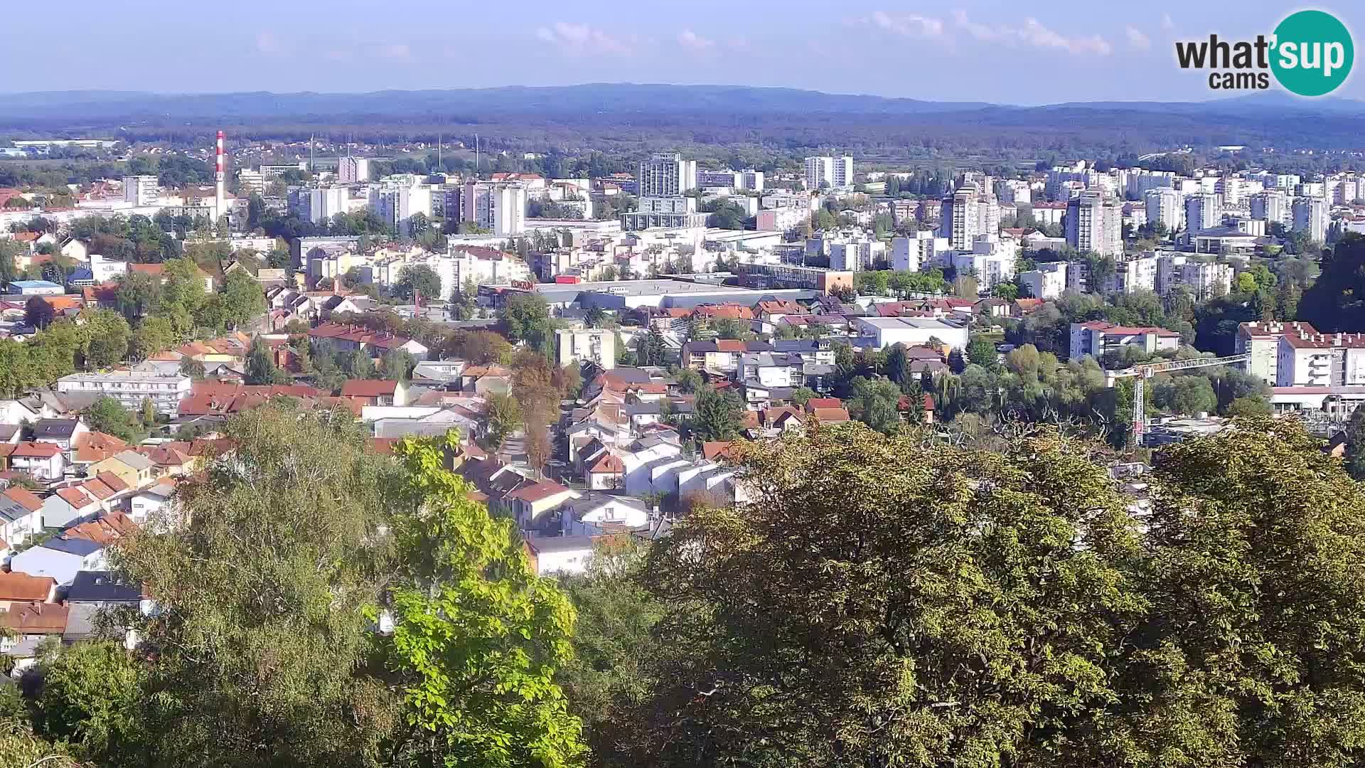 Webcam Karlovac Château Dubovac – Vue en direct de ce monument historique