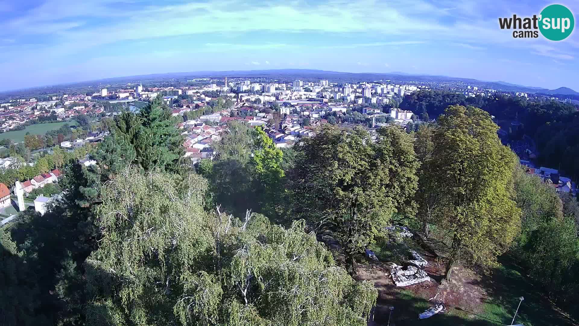 Webcam Karlovac Dubovac Castle – Live View of Karlovac’s Historic Landmark