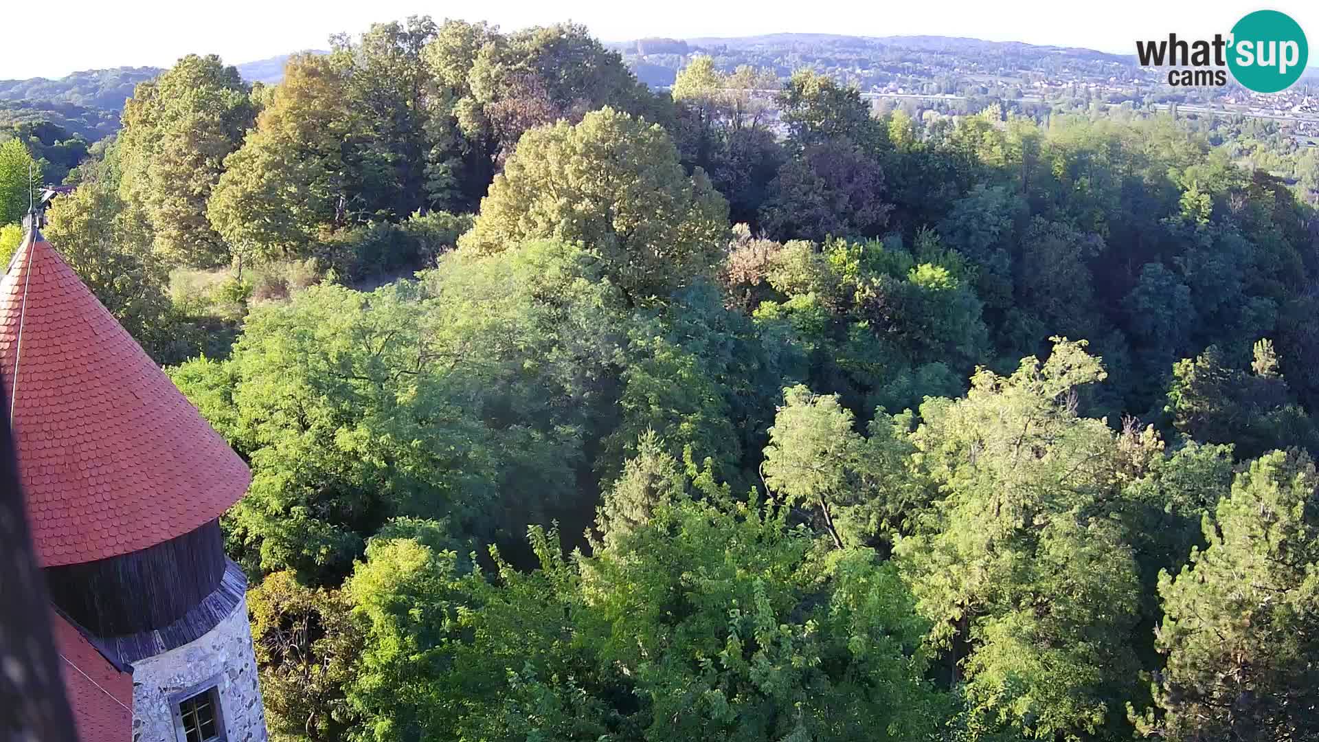Webcam Karlovac Château Dubovac – Vue en direct de ce monument historique