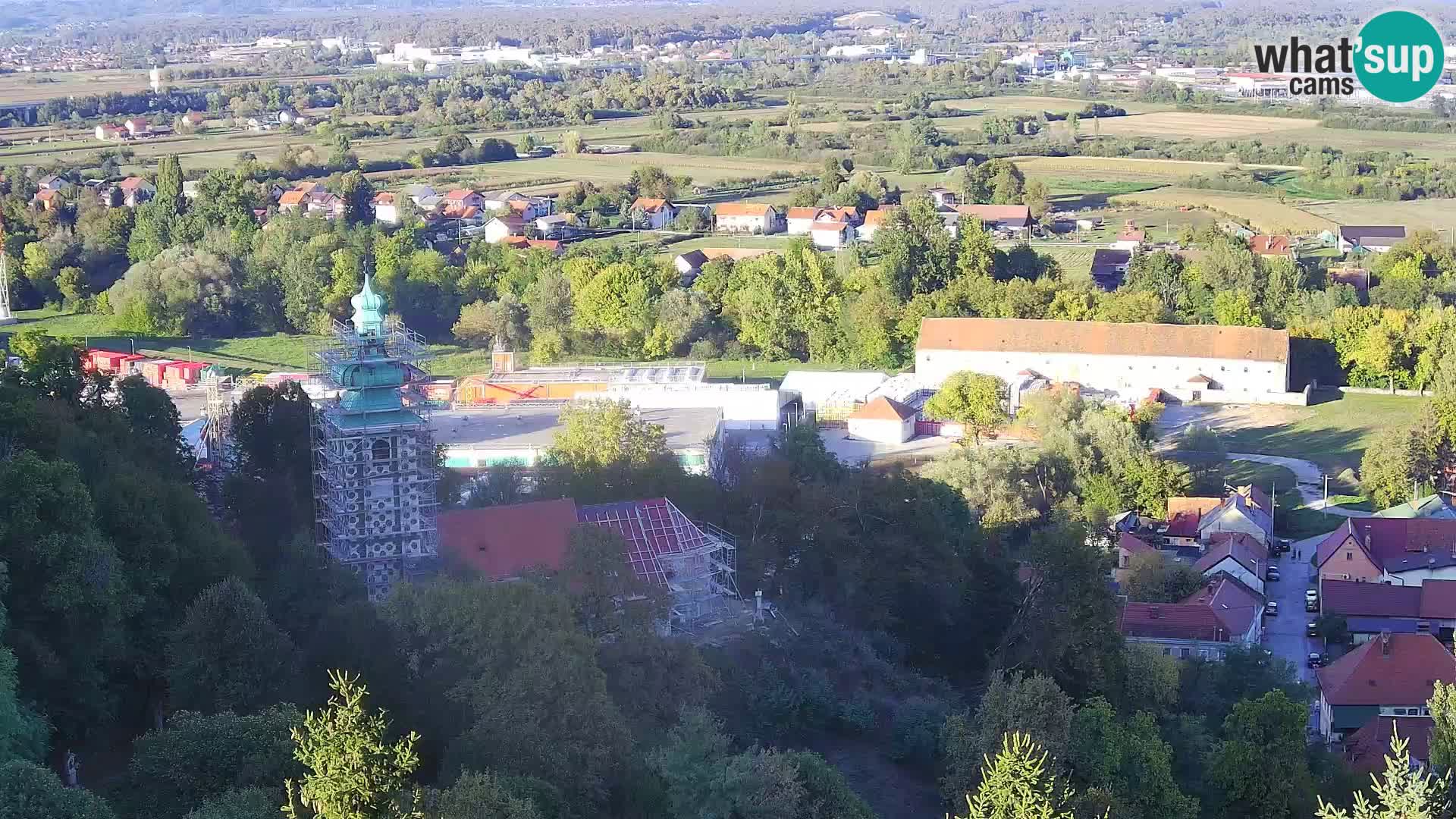 Webcam Karlovac Château Dubovac – Vue en direct de ce monument historique