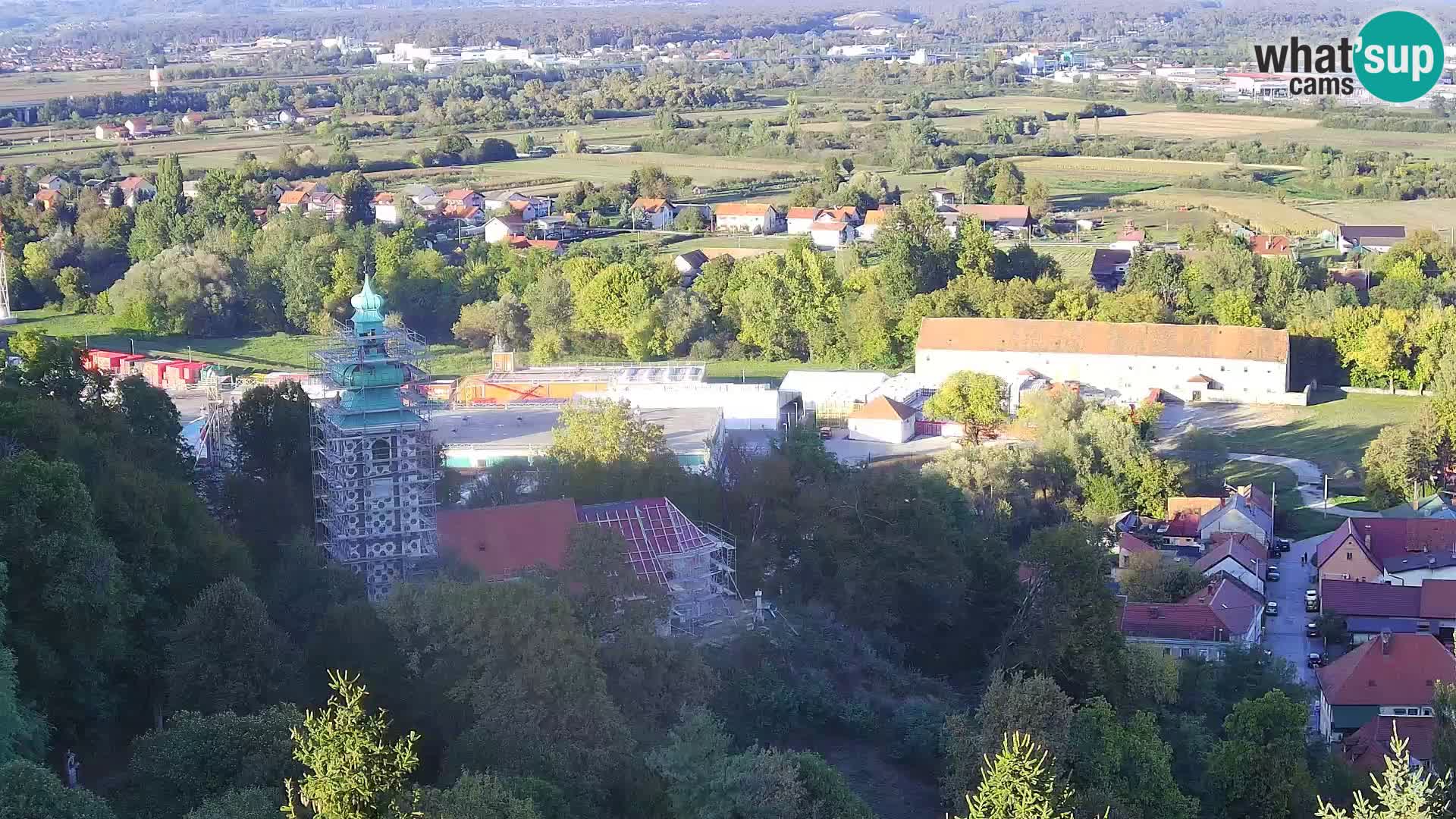 Web kamera Karlovac – Dvorac Dubovac uživo