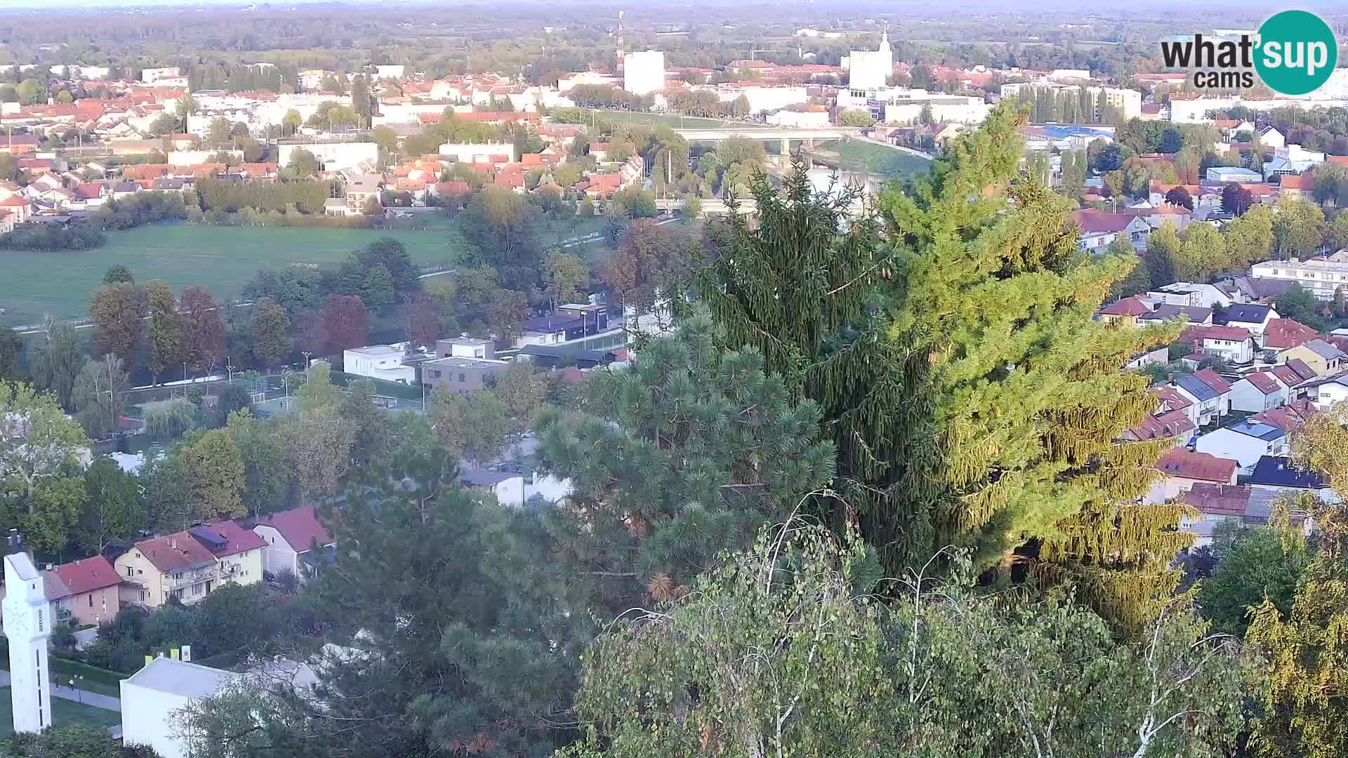 Webcam Karlovac Château Dubovac – Vue en direct de ce monument historique
