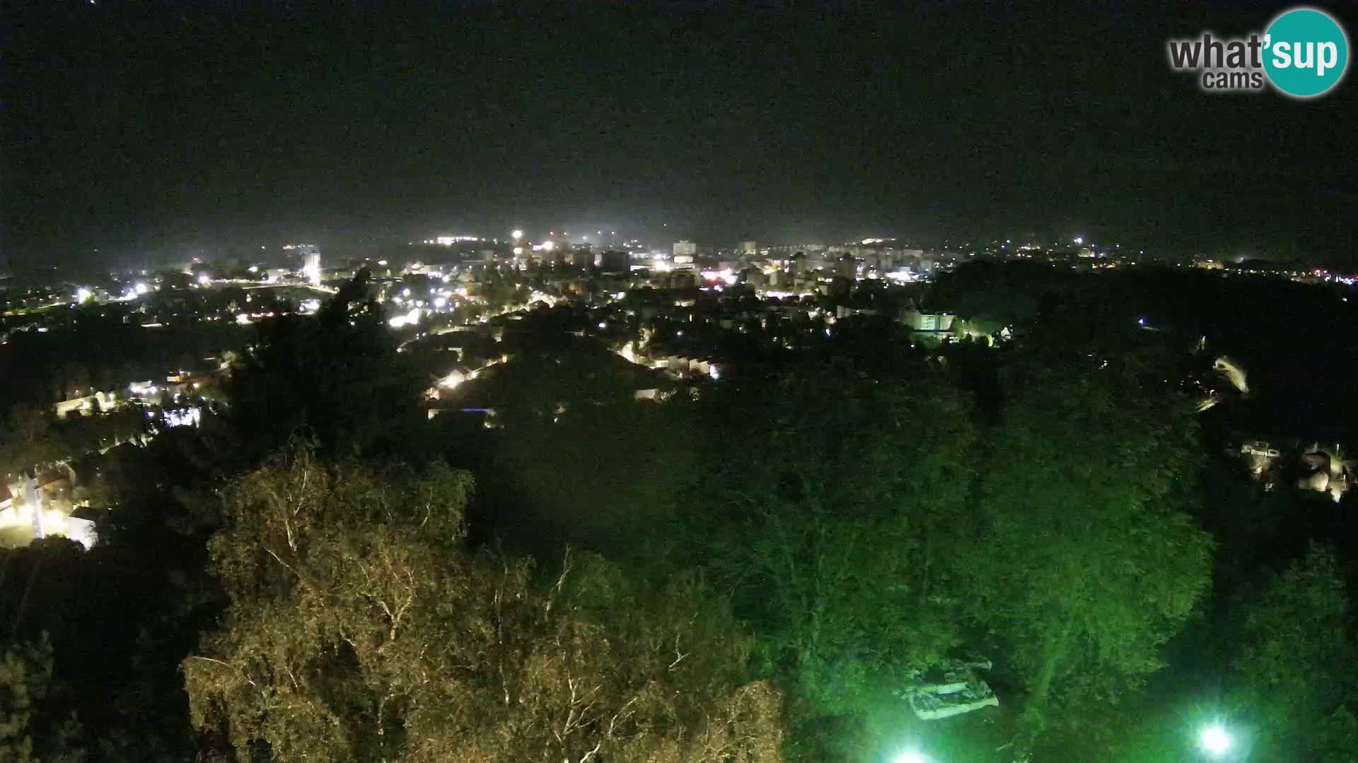 Webcam Karlovac Dubovac Castle – Live View of Karlovac’s Historic Landmark
