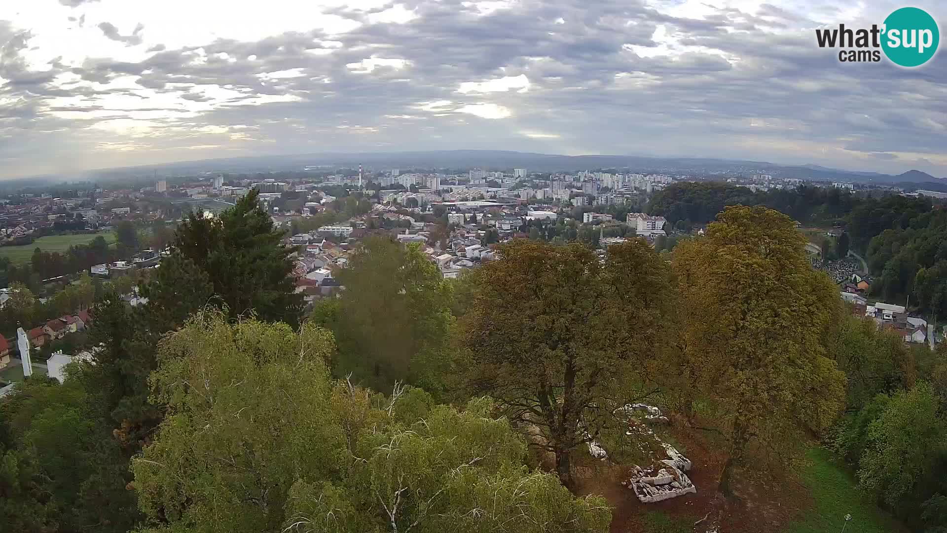 Webcam Karlovac Dubovac Castle – Live View of Karlovac’s Historic Landmark