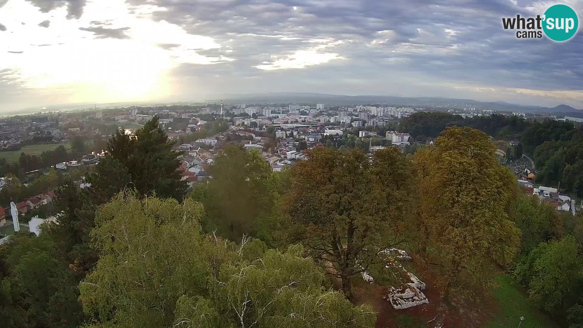 Webcam Karlovac Dubovac Castle – Live View of Karlovac’s Historic Landmark