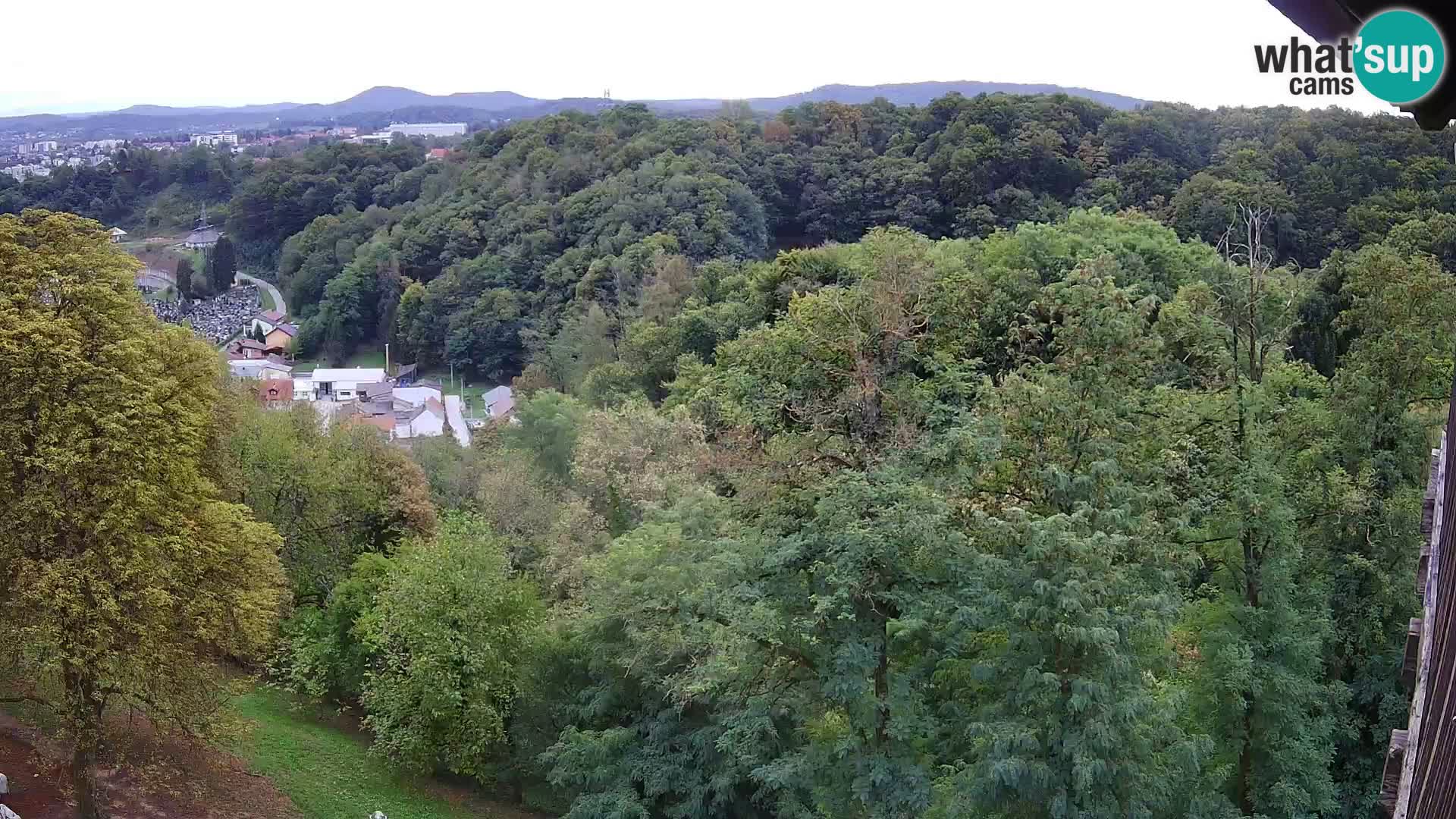 Webcam Karlovac Château Dubovac – Vue en direct de ce monument historique