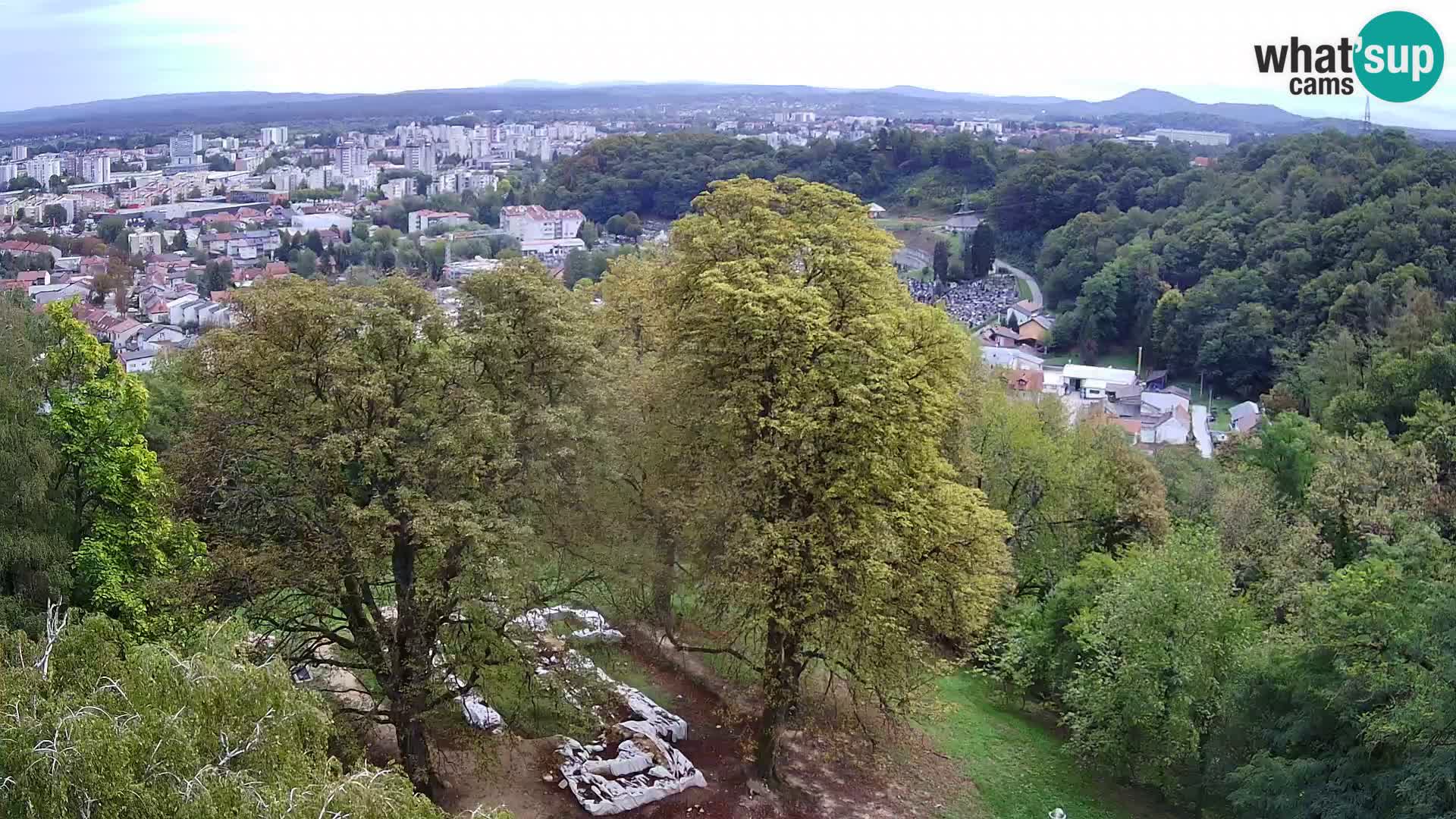 Webcam Karlovac Dubovac Castle – Live View of Karlovac’s Historic Landmark