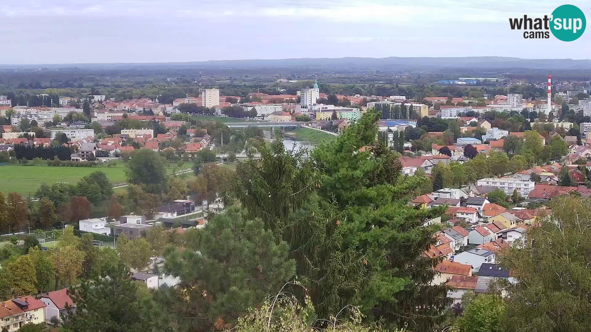 Web kamera Karlovac – Dvorac Dubovac uživo