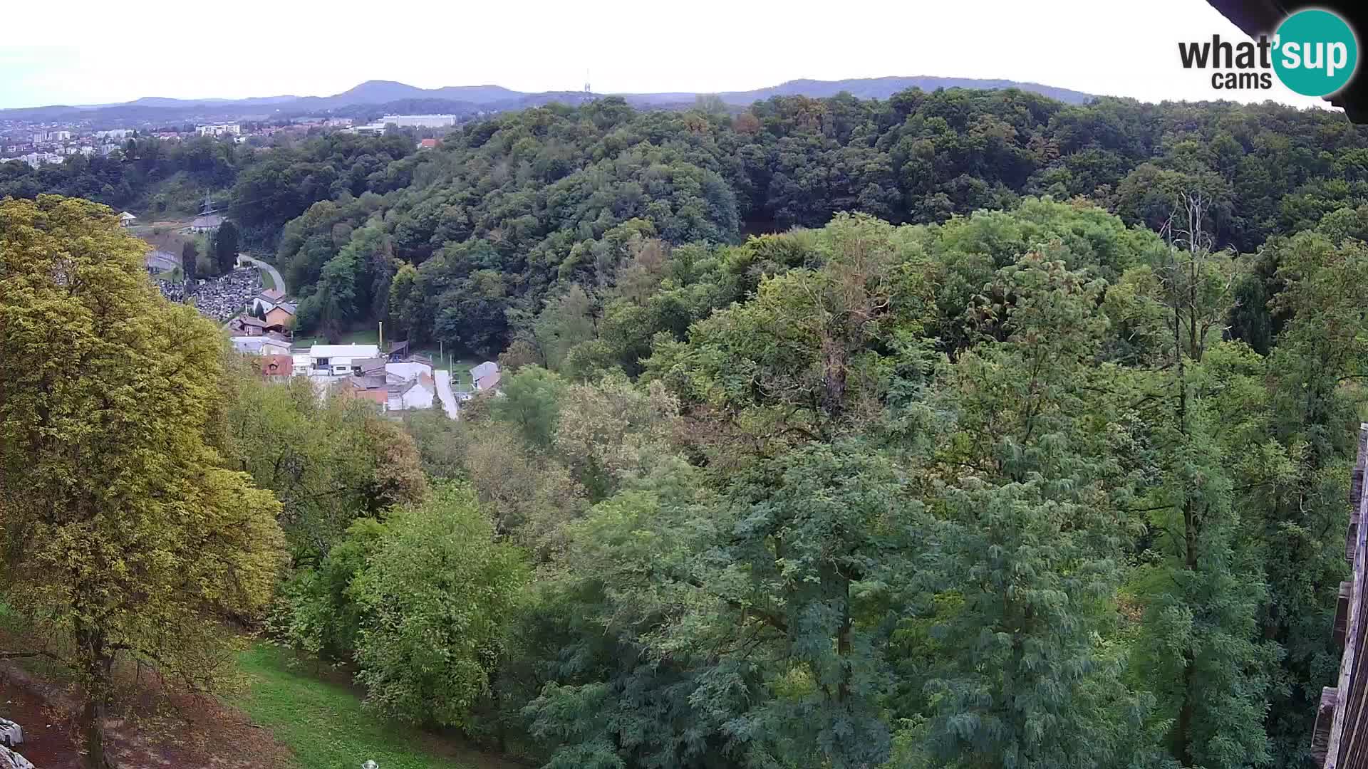Web kamera Karlovac – Dvorac Dubovac uživo