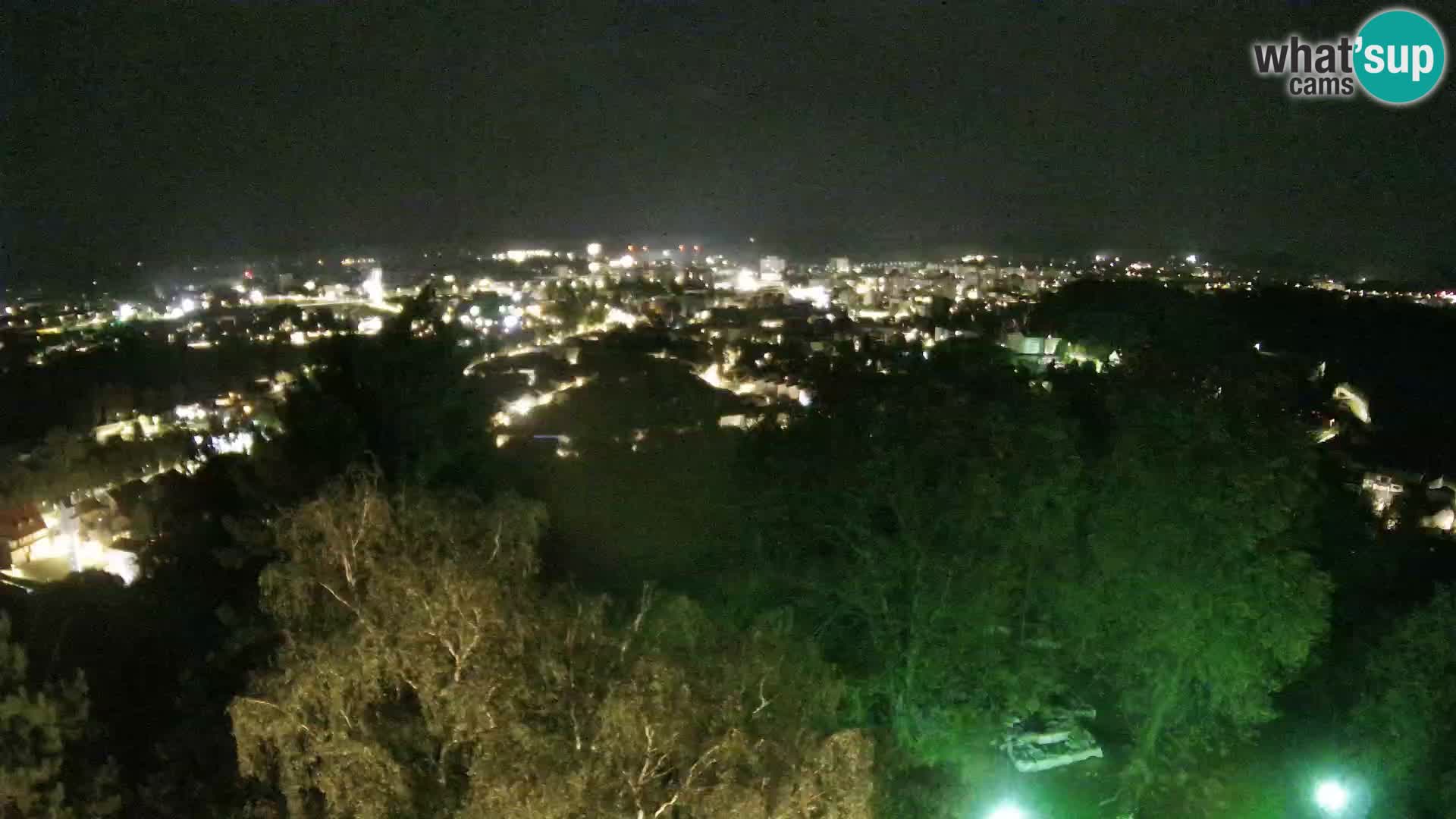 Webcam Karlovac Château Dubovac – Vue en direct de ce monument historique
