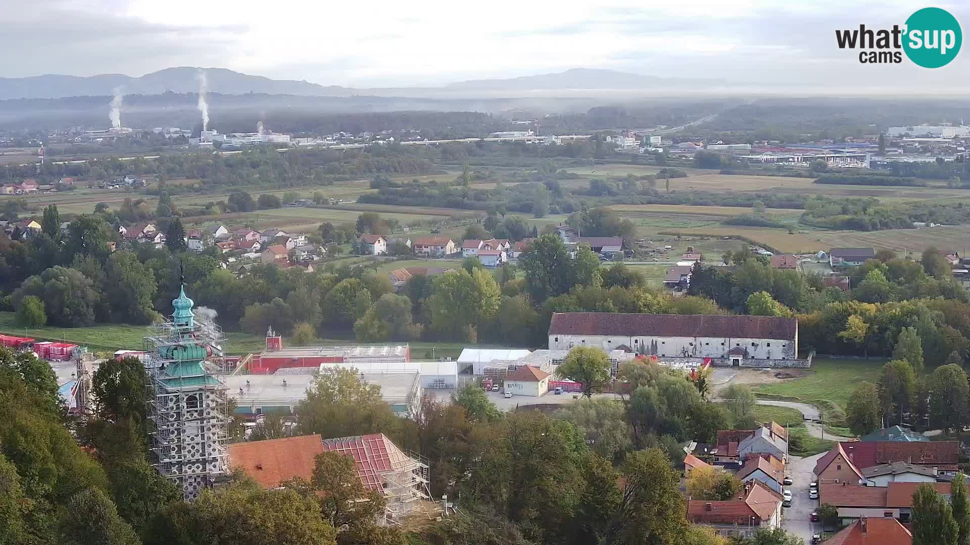 Webcam Karlovac Dubovac Castle – Live View of Karlovac’s Historic Landmark