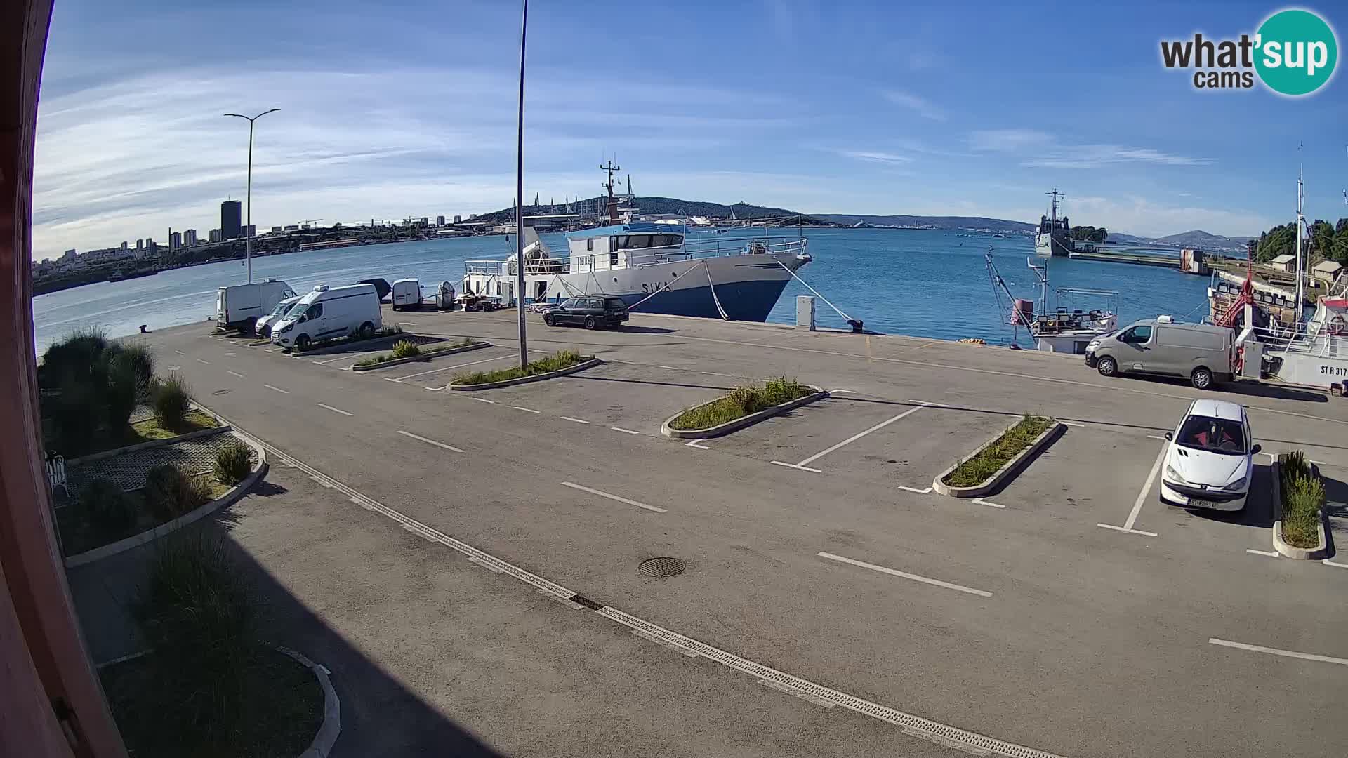 Webcam marina Kaštela – Split