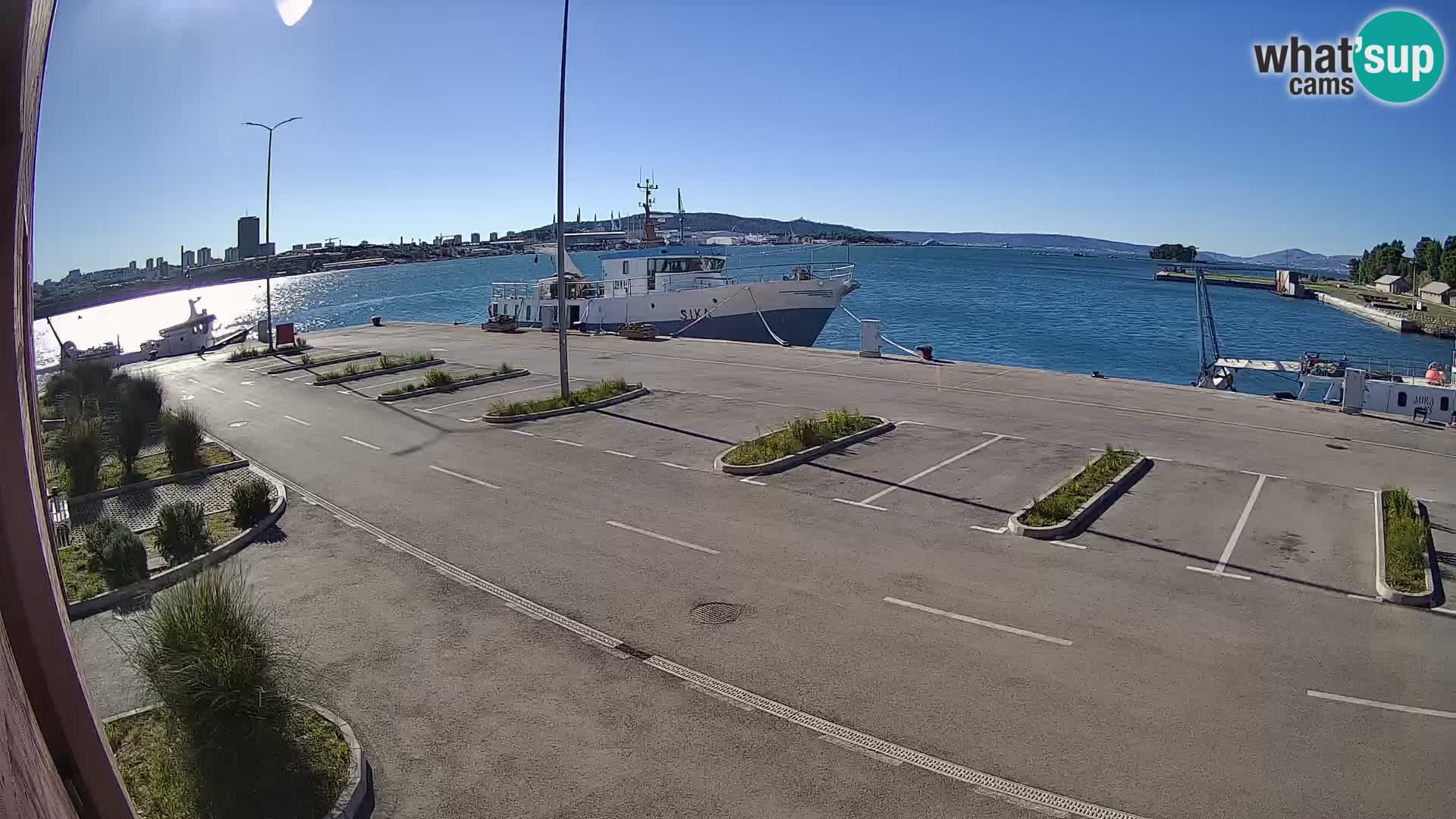 Webcam Marina Baia dei Castelli | Kaštela – Spalato