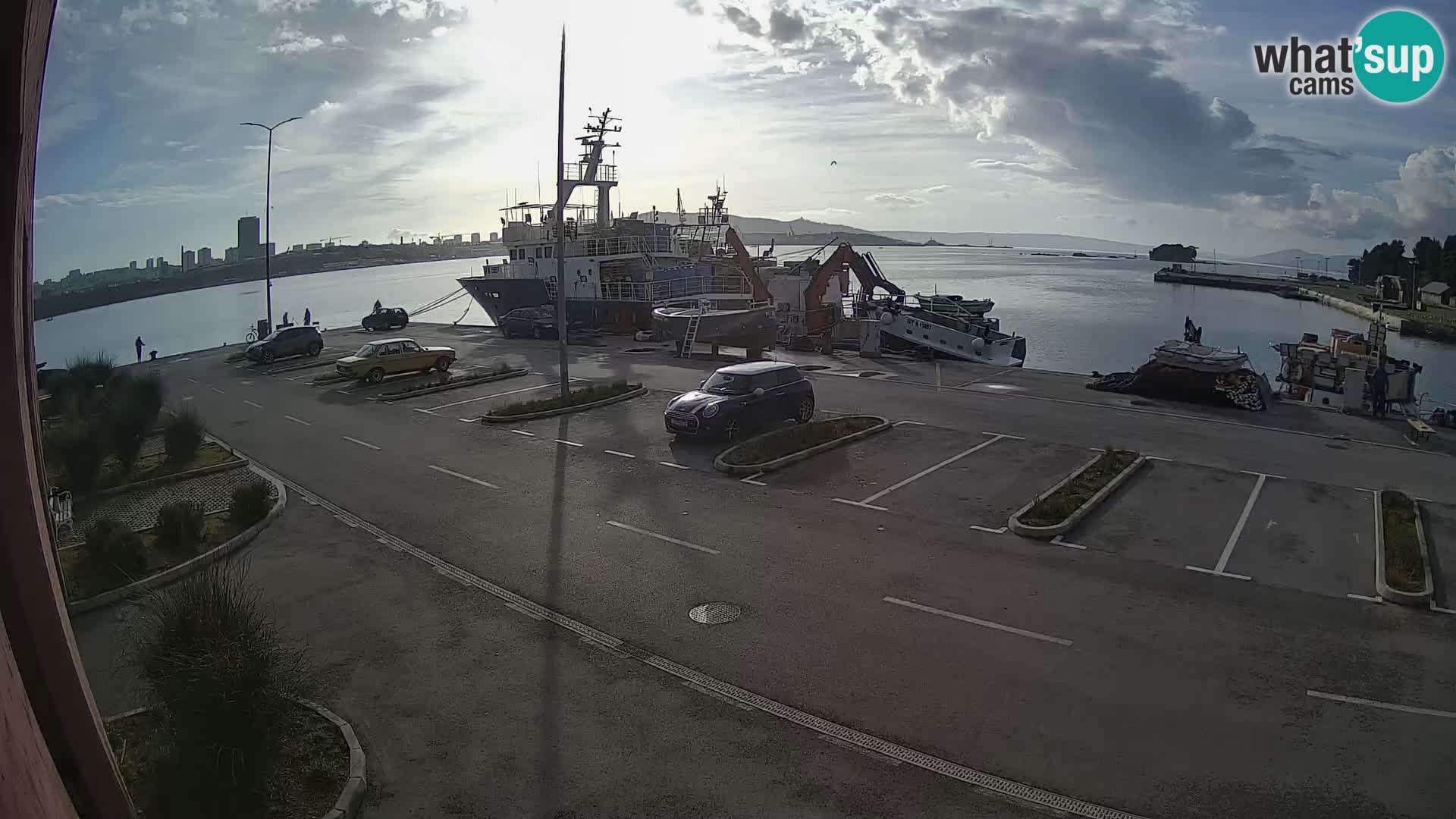 Webcam Marina Baia dei Castelli | Kaštela – Spalato