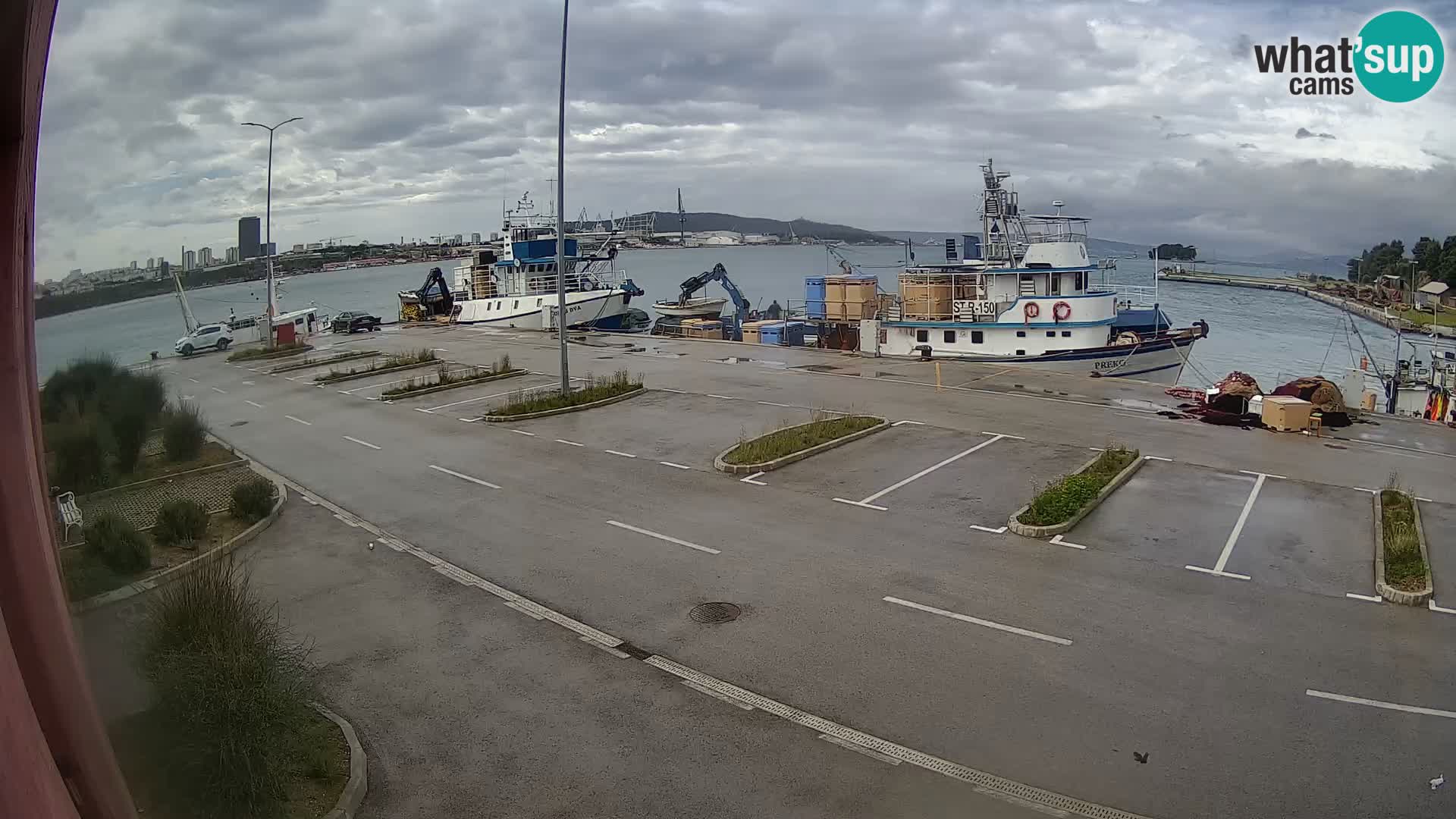 Webcam Marina Baia dei Castelli | Kaštela – Spalato