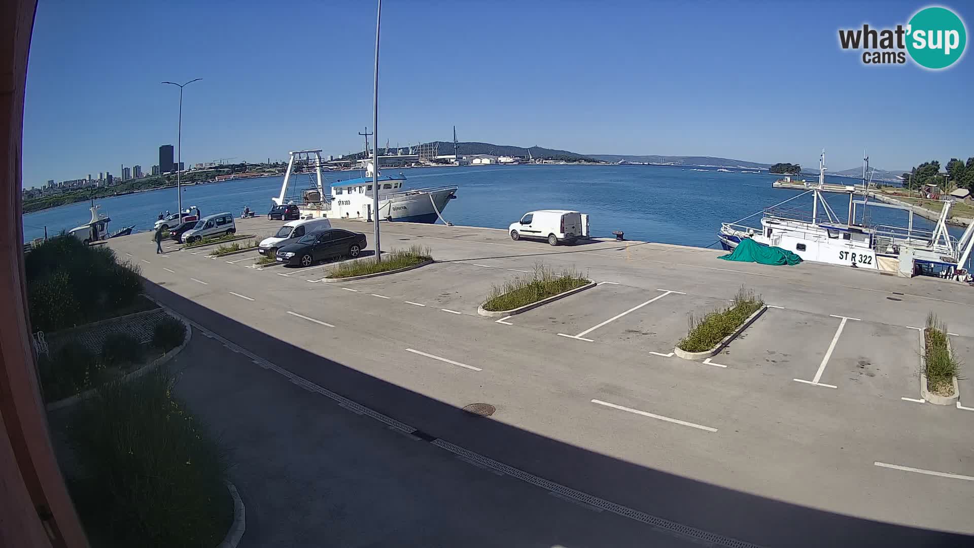 Webcam marina Kaštela – Split