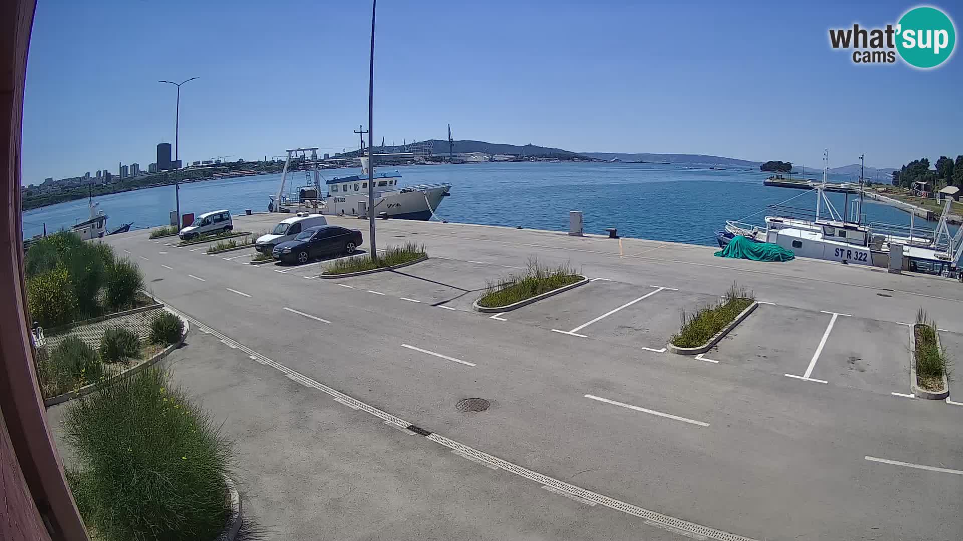 Webcam Marina Baia dei Castelli | Kaštela – Spalato